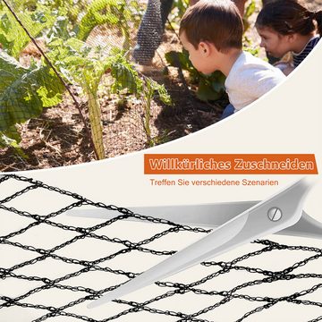 DOPWii Schutznetz Professionelles Vogelnetz, engmaschig, UV-beständig, 4*5M, geeignet für Teiche, Laubnetze und andere Szenen