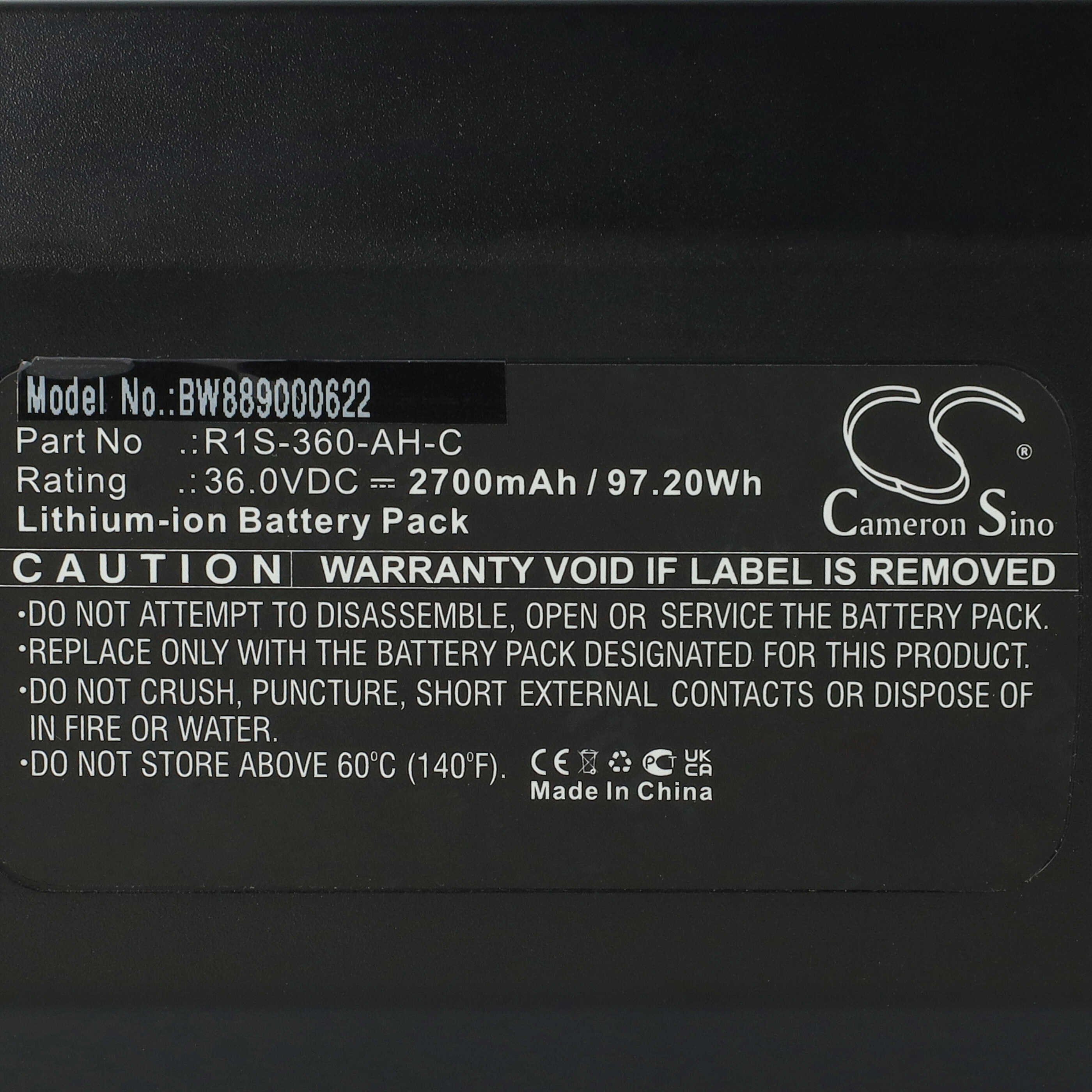 Vhbw Batterie Compatible Avec Worx WX166.4, WX164.3, WX166.9, WX166.31