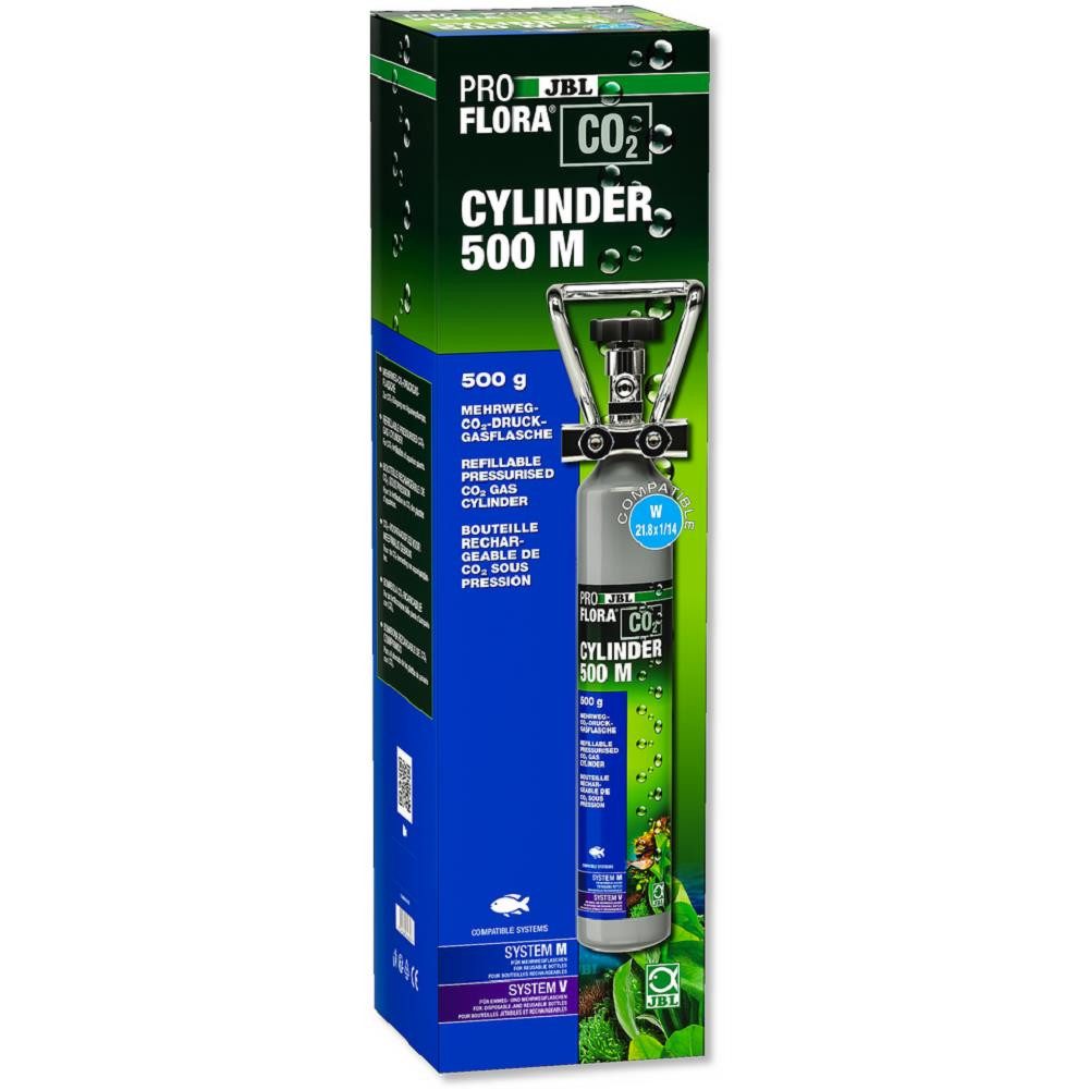 JBL GmbH & Co. KG CO2 Diffusor JBL PROFLORA CO2 CYLINDER 500 M Mehrweg-Vorratsflasche mit 500 g CO2