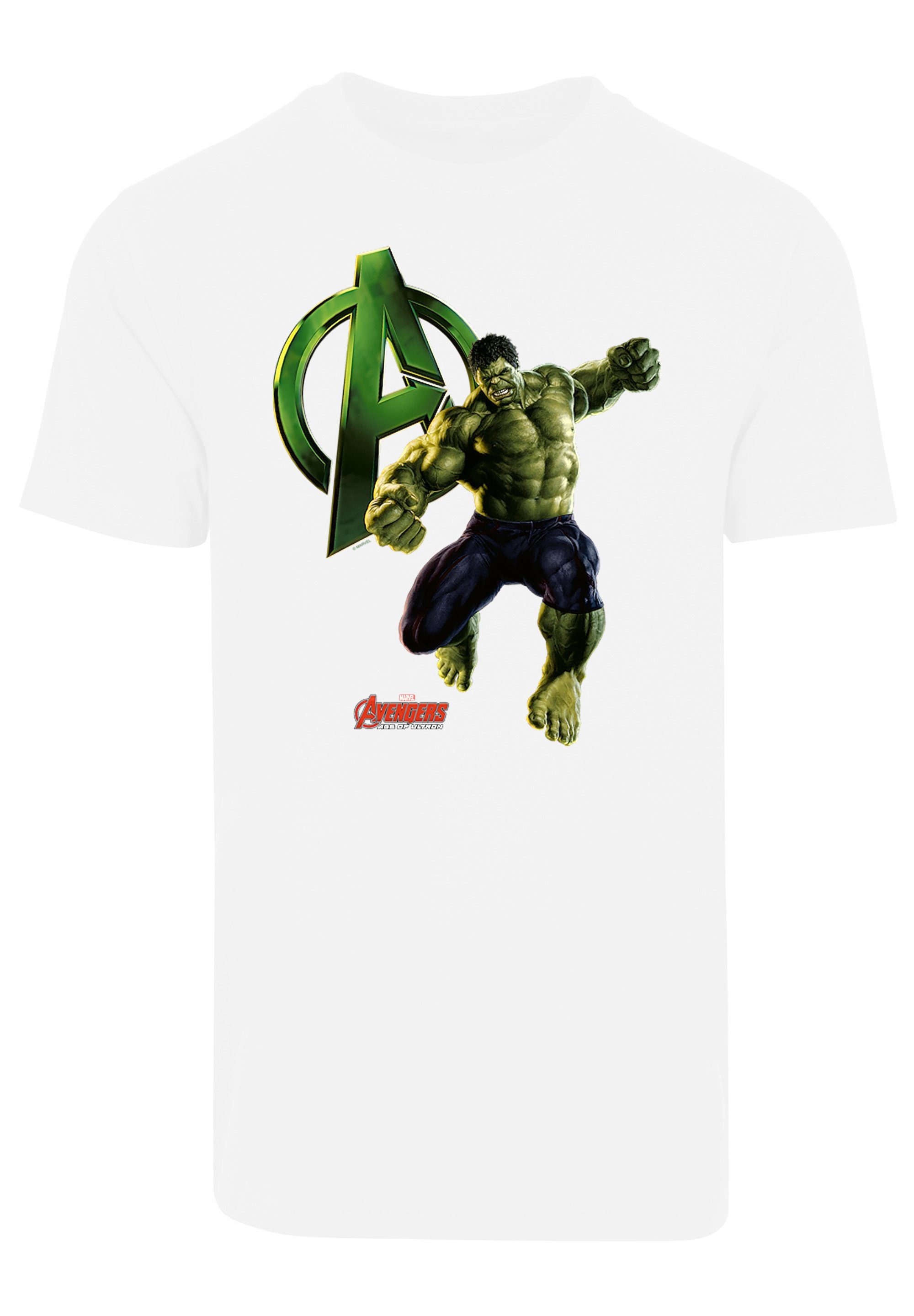 F4NT4STIC T-Shirt Marvel Age Ultron of Avengers Hulk Incredible Print