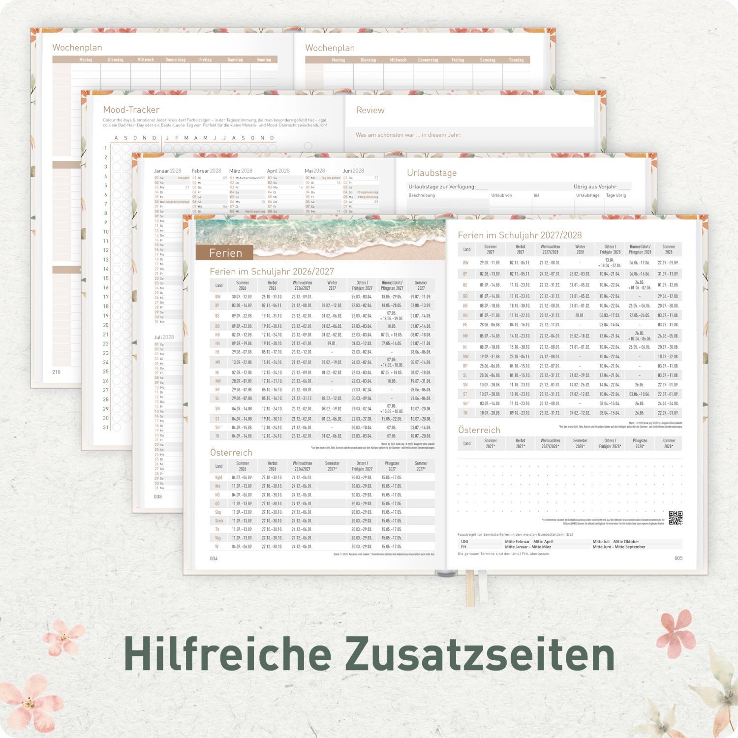Häfft Terminkalender Chäff-Timer 2026/2027 / 17 Monate / A5