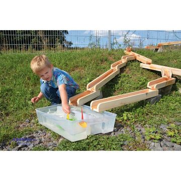 EDUPLAY Badespielzeug Wasserbahnen Holzbahnen