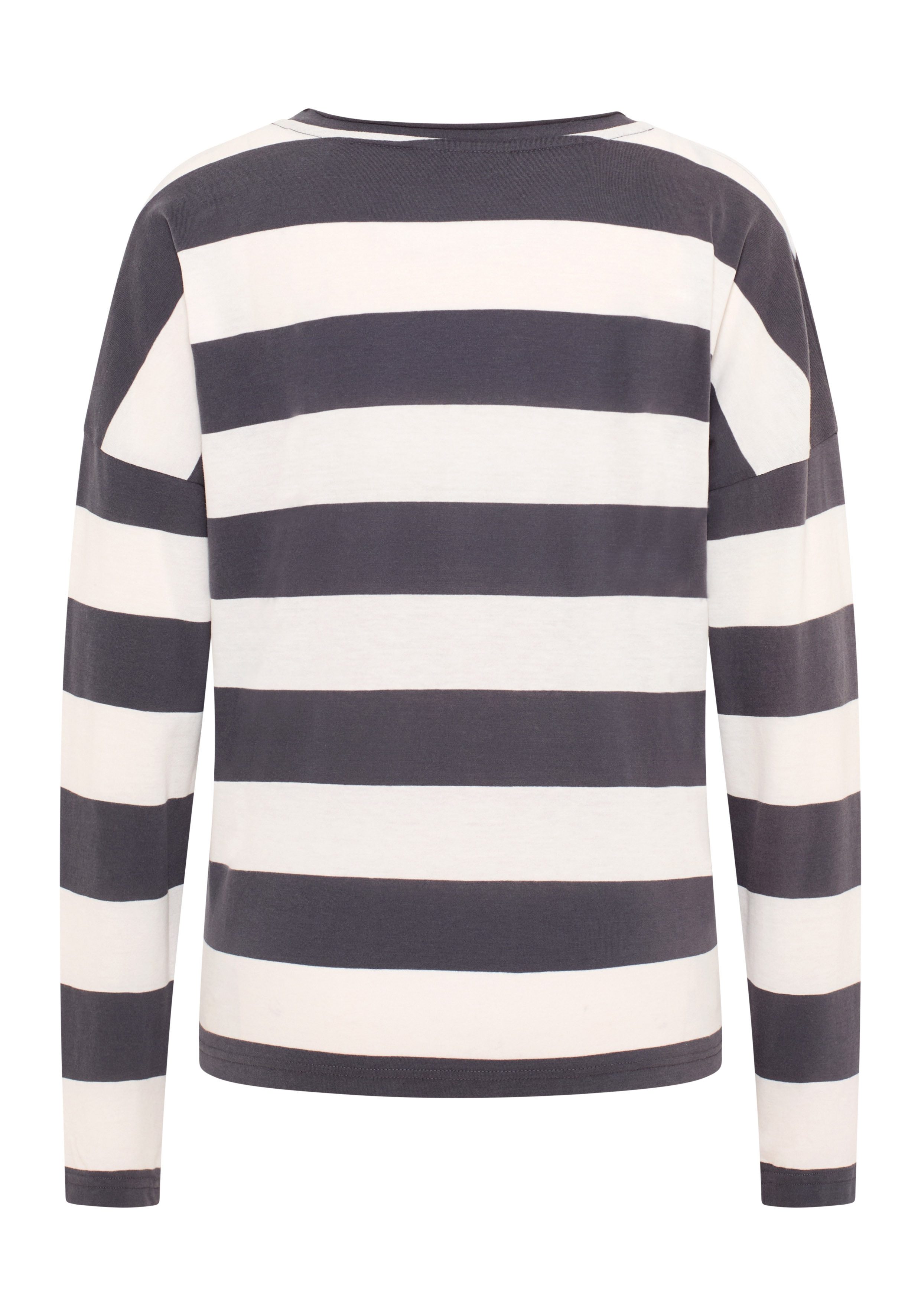 Elbsand Langarmshirt Milia breiter Ausschnitt, locker geschnitten günstig online kaufen