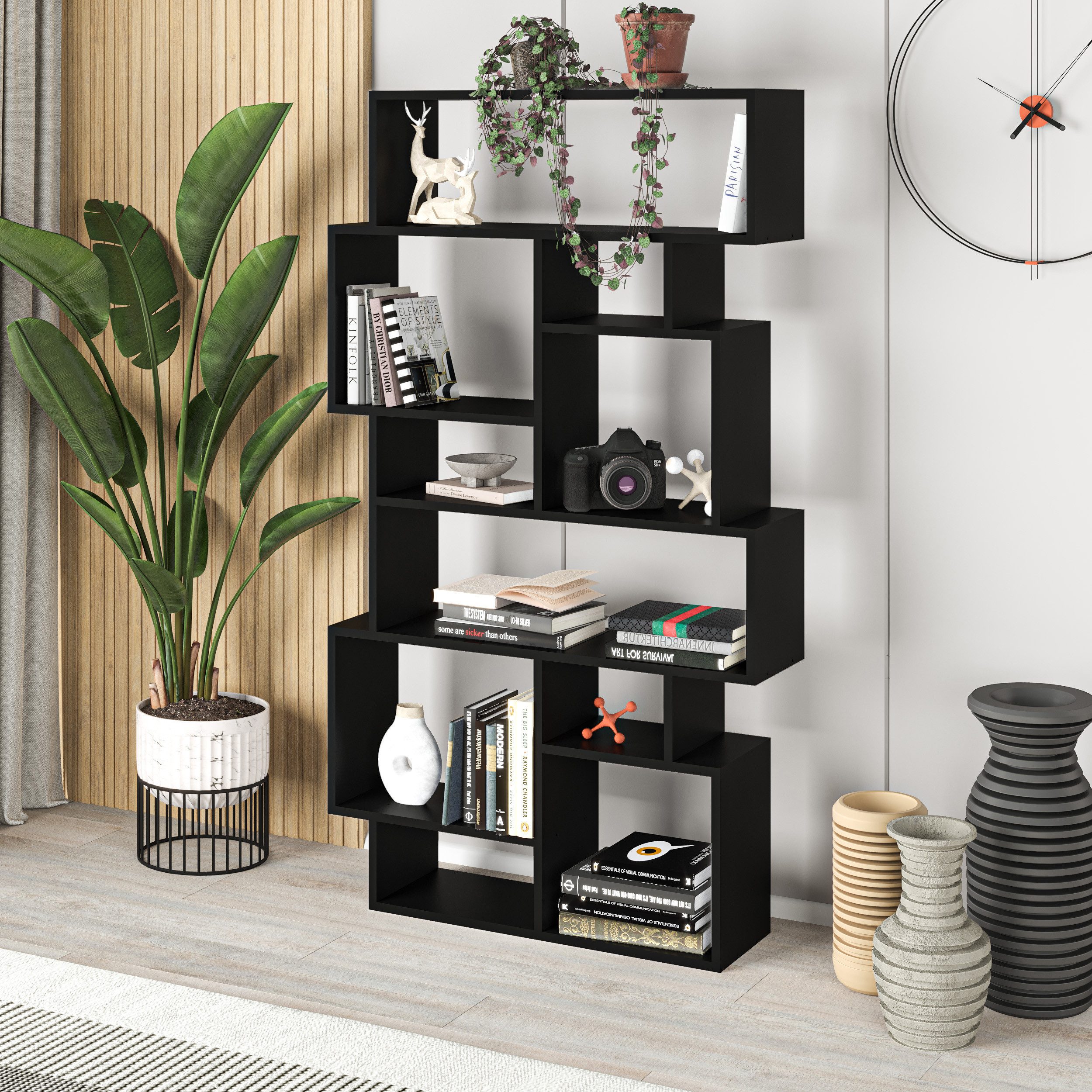 Decortie Bücherregal Karmato, Modernes Bücherregal Display günstig online kaufen