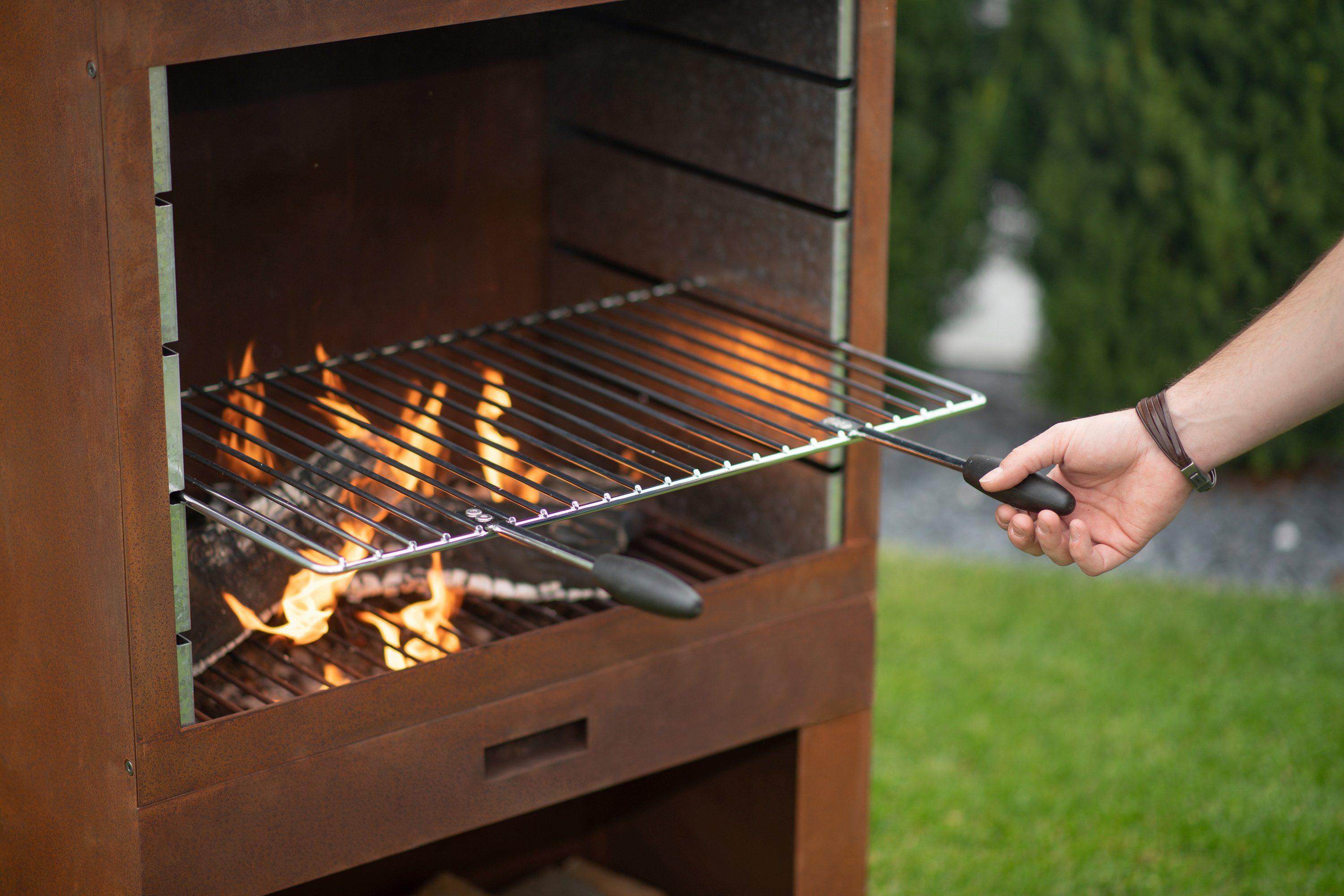WESTMANN Grillkamin LG610, BxTxH: 41x70x229 cm