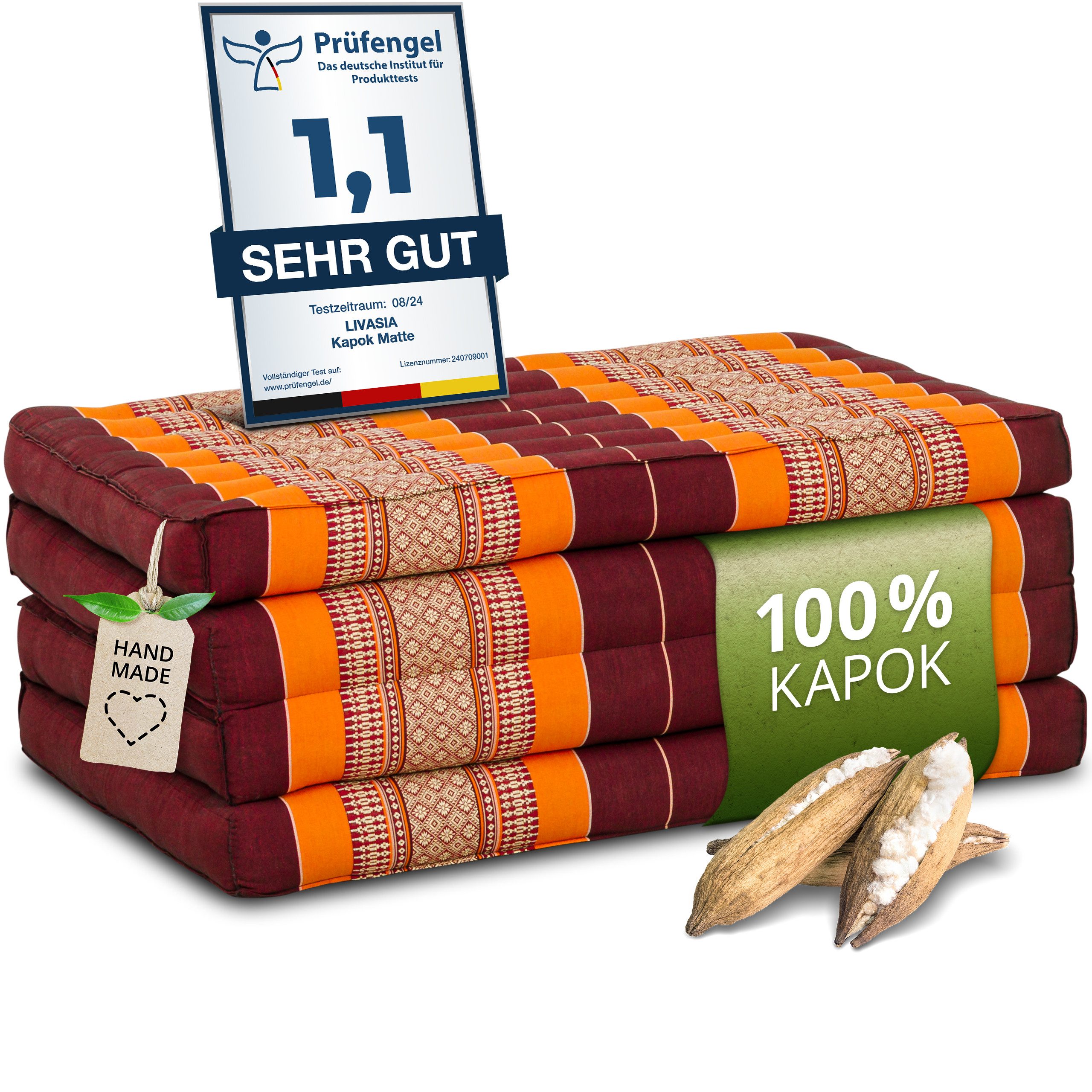 Klappmatratze Klappmatratze 80 cm Classic vegan und günstig online kaufen