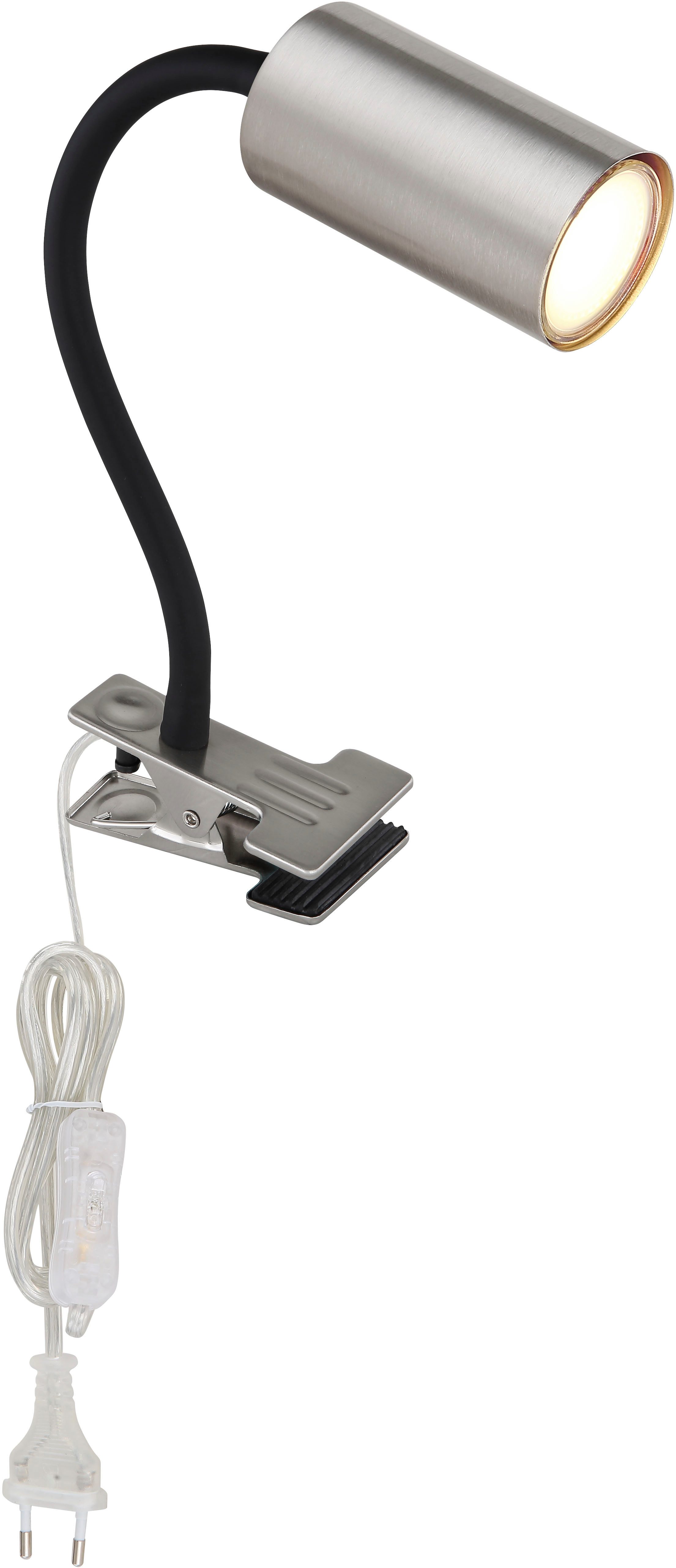 GLOBO LIGHTING LED Klemmtischleuchte ROBBY, ohne Leuchtmittel, Strahler klemmen Flexo Klemmspot Schreibtisch