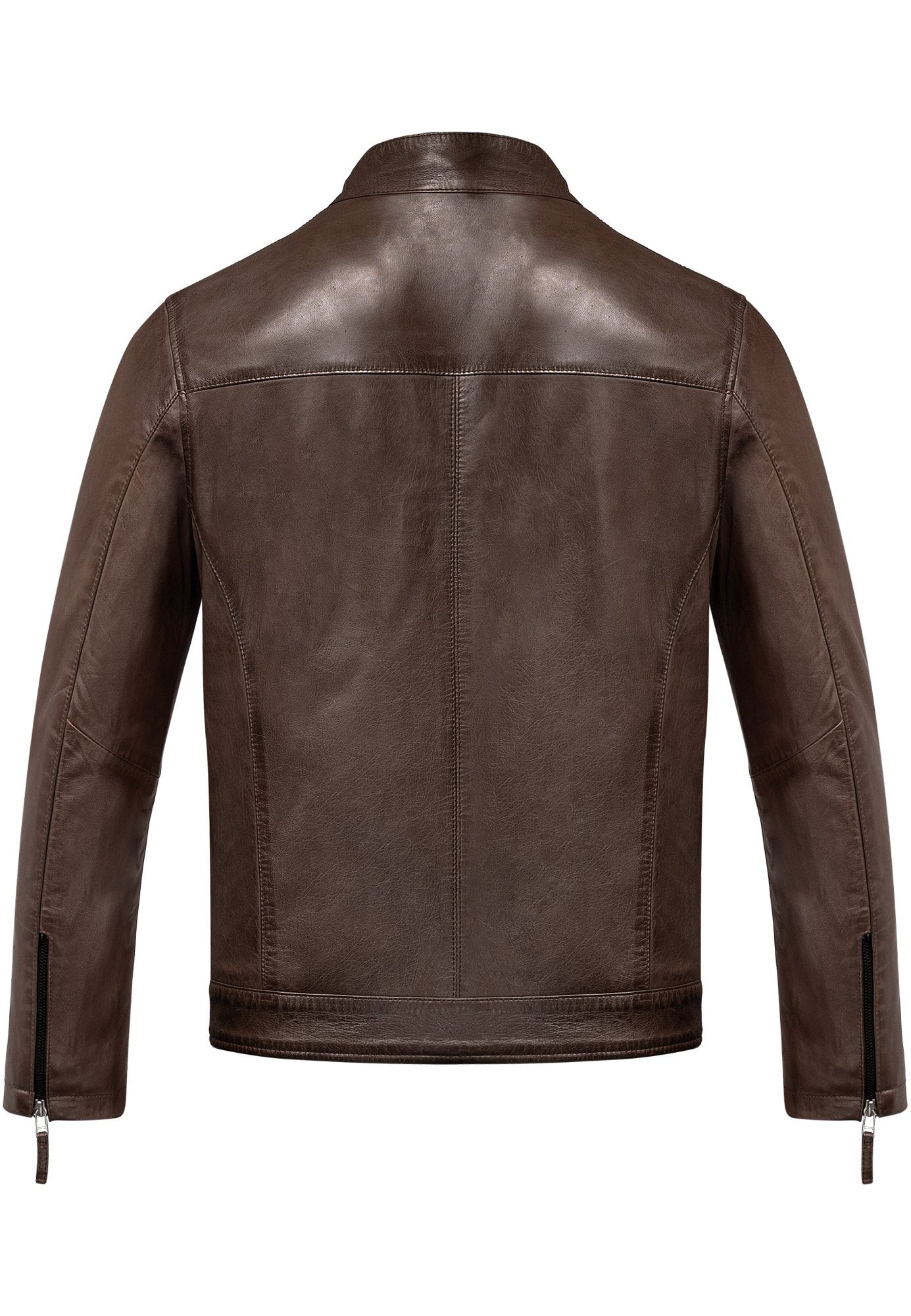 Amaci&Sons Lederjacke CICERO Lederjacke Echtleder Herren Biker Zipper Jacke günstig online kaufen