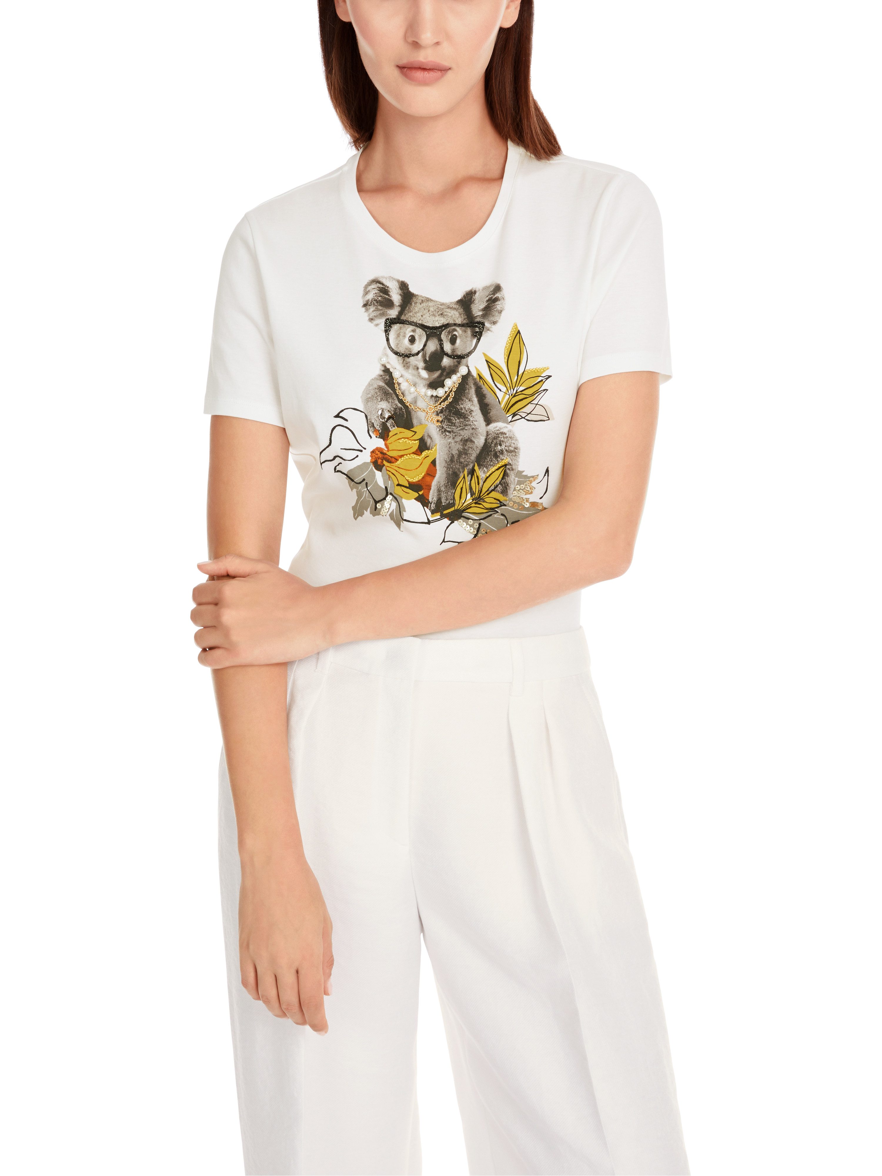 Marc Cain T-Shirt "Noble Neutrals" Premium günstig online kaufen
