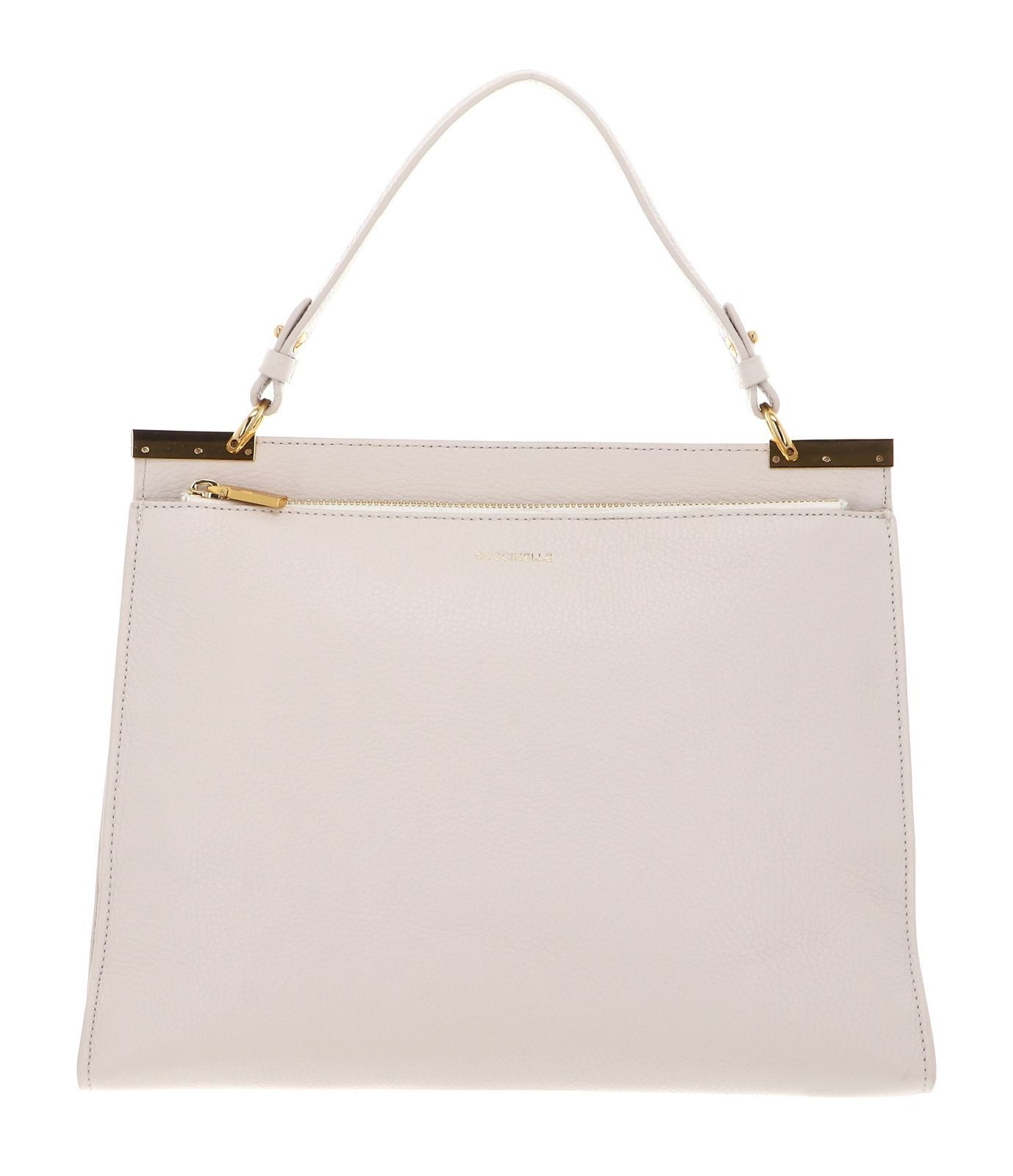 COCCINELLE Schultertasche Handbag Grained Leather, aus echtem Rindsleder