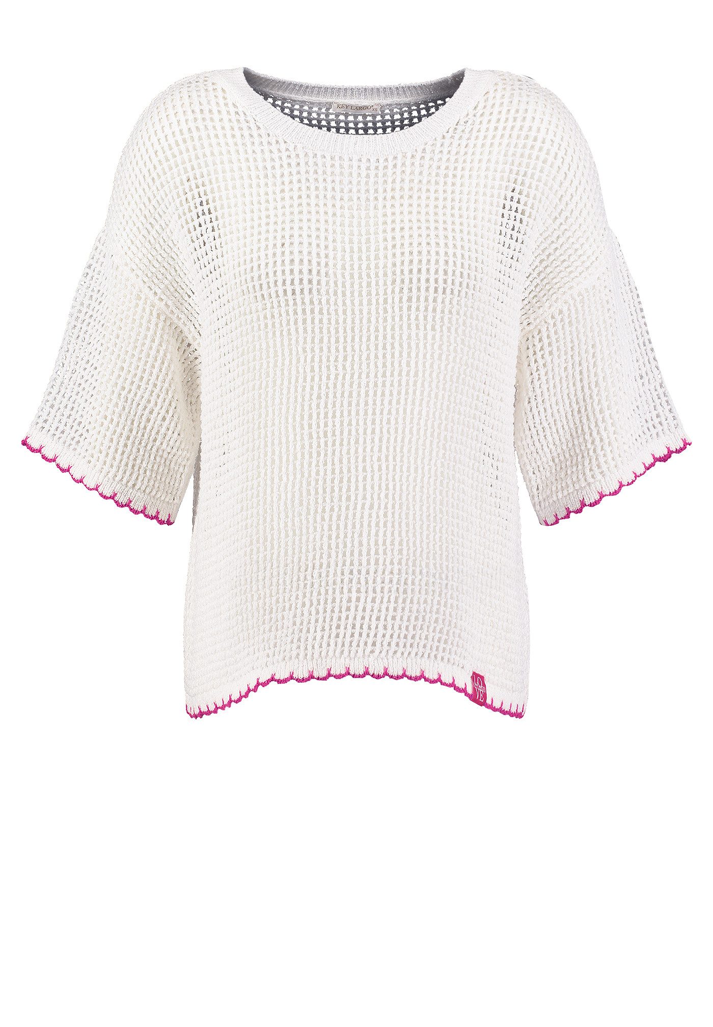 Key Largo Rundhalspullover WKN HARBOUR round (1-tlg)