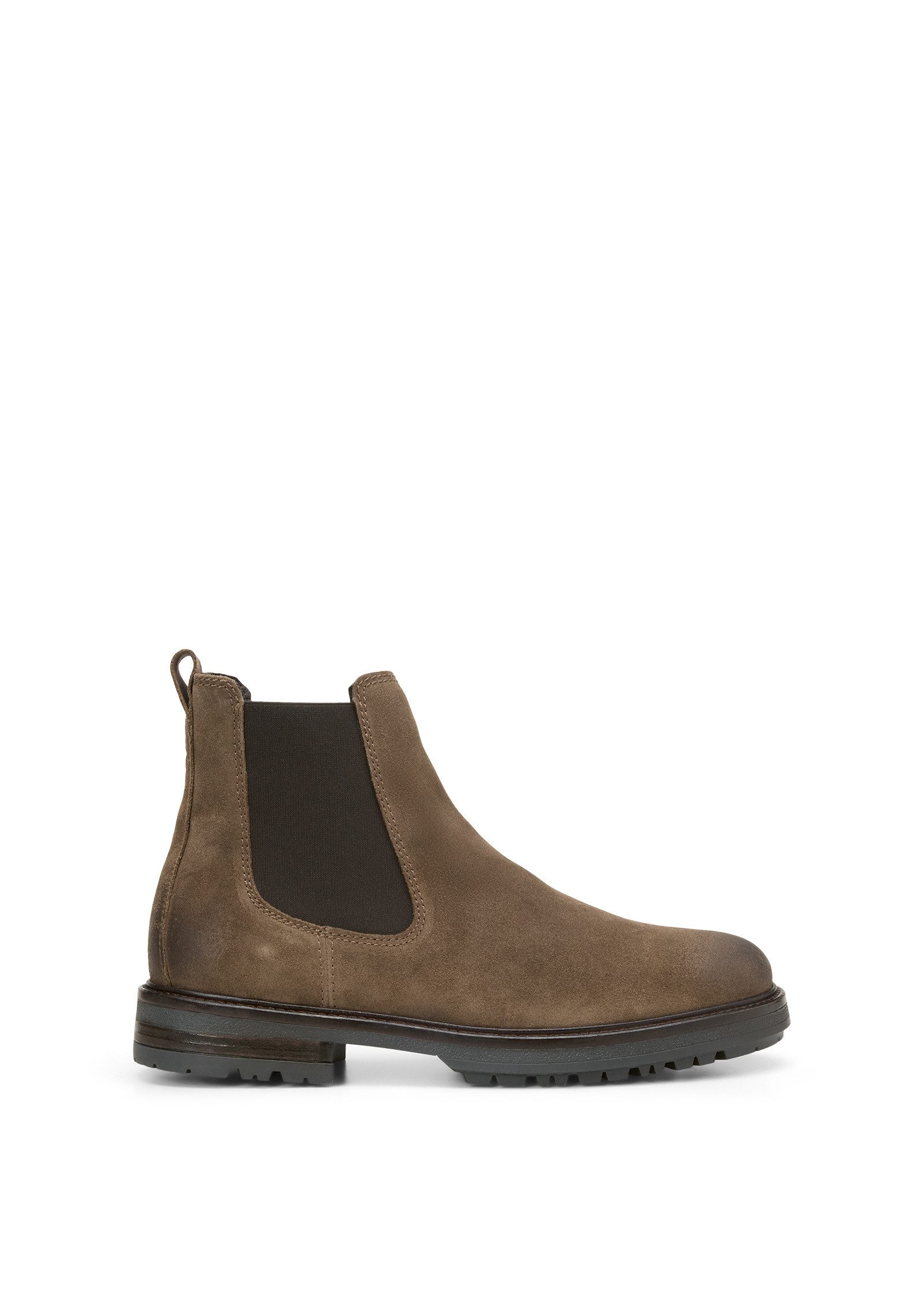 Marc O'Polo aus edlem Velours-Rindleder Chelseaboots günstig online kaufen