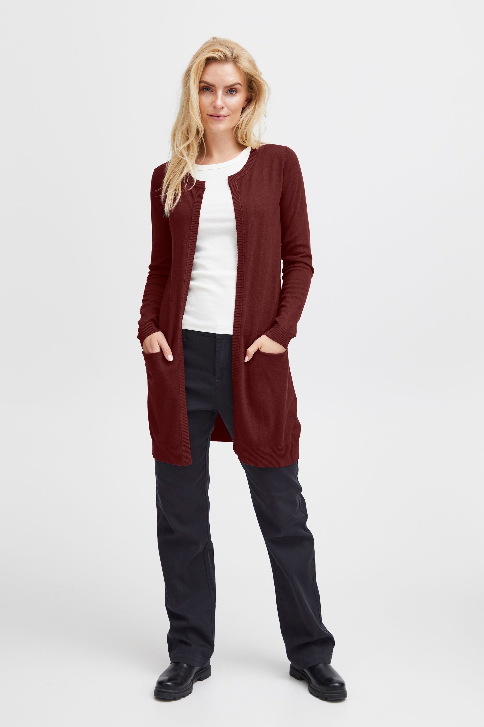 Pulz Jeans Strickjacke PZSARA Lange Strickjacke günstig online kaufen