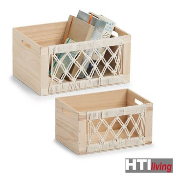 HTI-Living Aufbewahrungsbox Aufbewahrungskiste Boho-Stil (Stück, 1 St., 1 Aufbewahrungskiste), Ordnungsbox Dekokiste