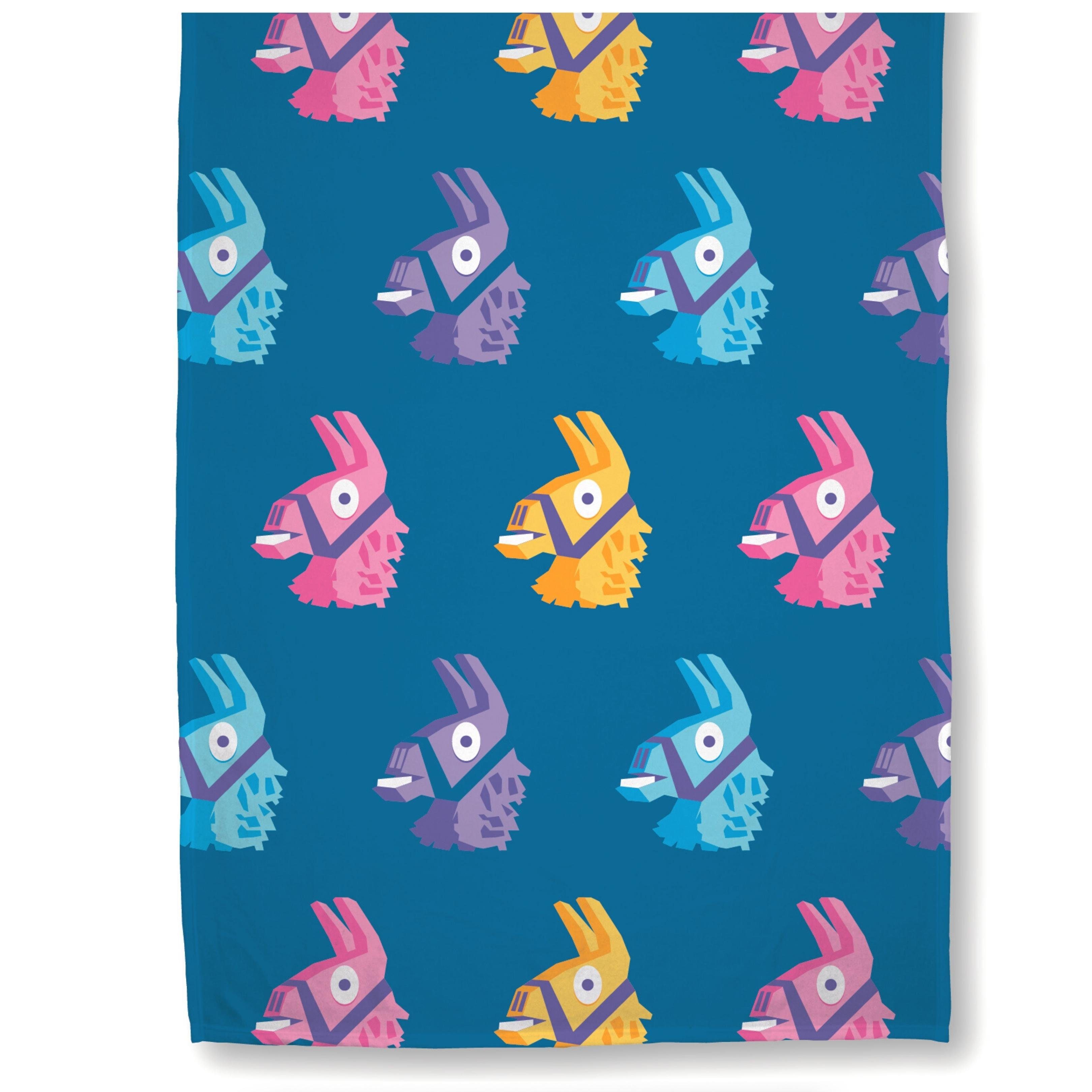 Wohndecke Fortnite 160x200 cm, das perfekte Geschenk, passend zur Bettwäsch günstig online kaufen