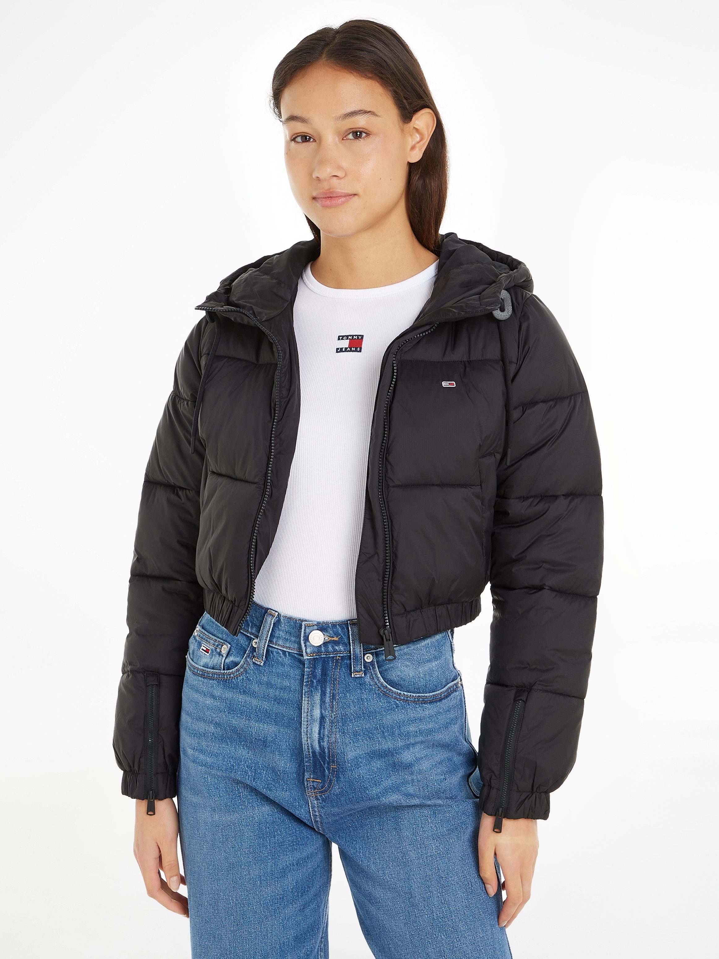 Tommy Jeans Steppjacke TJW CRP HOODED günstig online kaufen