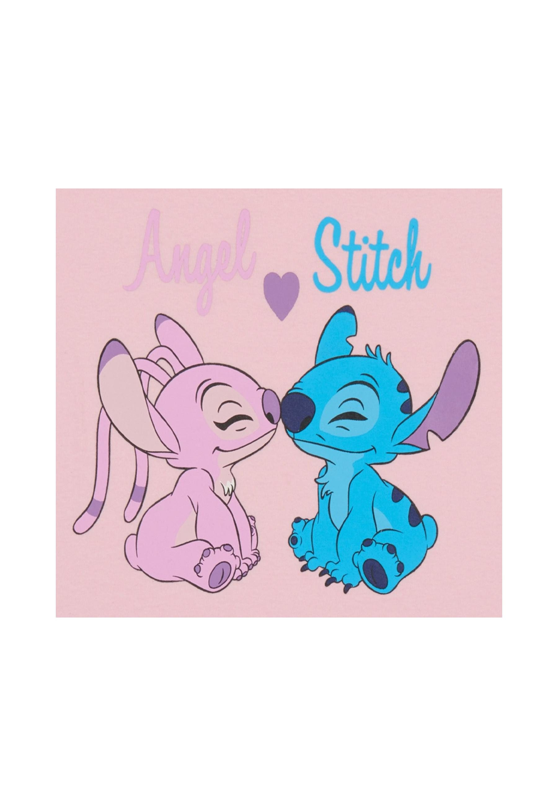 ONOMATO! Shorty Disney Lilo und Stitch Schlafanzug für Mädchen Kurz Pyjama Shorty (2 tlg)