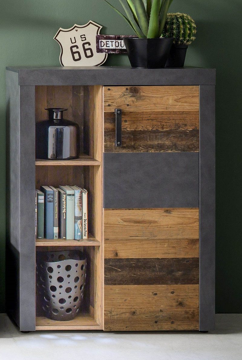 trendteam Highboard Indy, Kommode Anrichte Wohnzimmerschrank günstig online kaufen