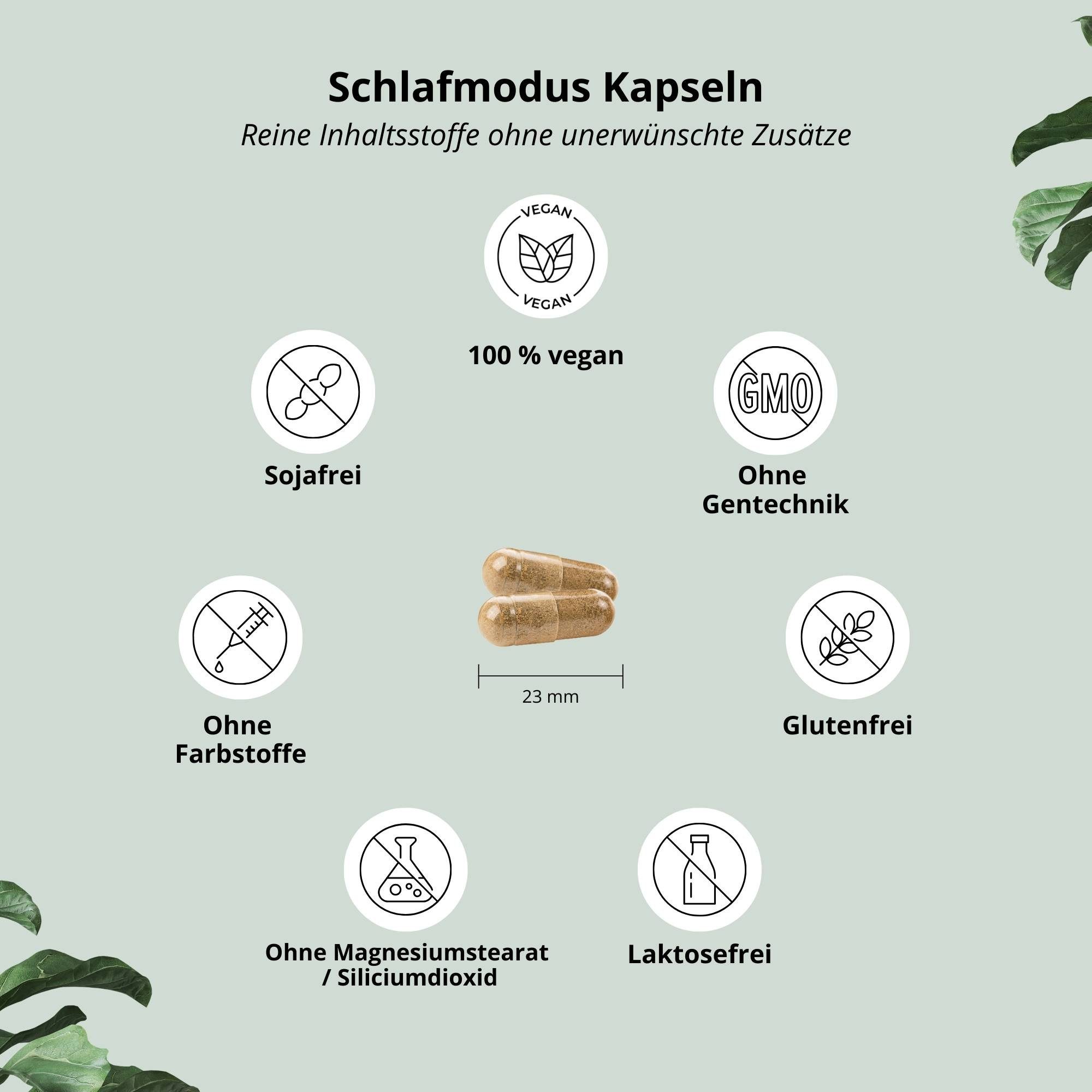 nutri+ Sleep Essentials mit Baldrian und Melatonin als Einschlafhilfe Kapseln