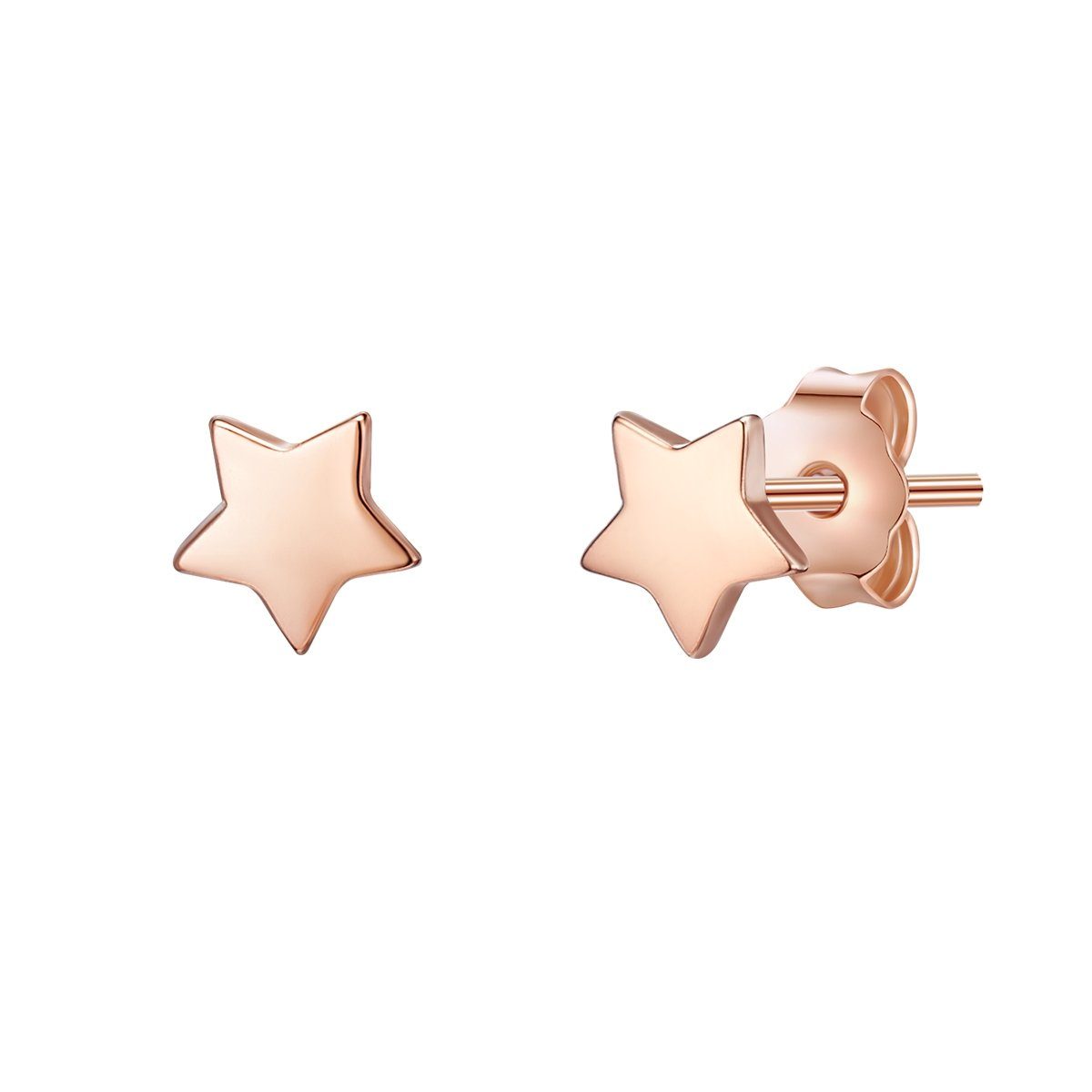 Glanzstücke München Paar Ohrstecker Stern roségold, günstig online kaufen