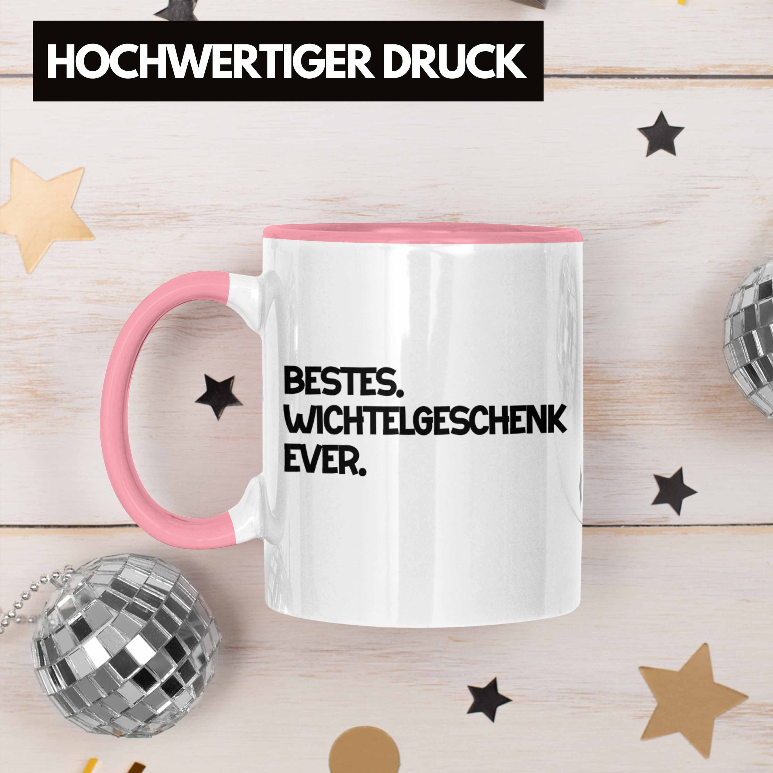 für Rosa Geschenk Trendation Wichtelgeschenk Wichteln Weihnachten Best Kollegen Frauen Tasse