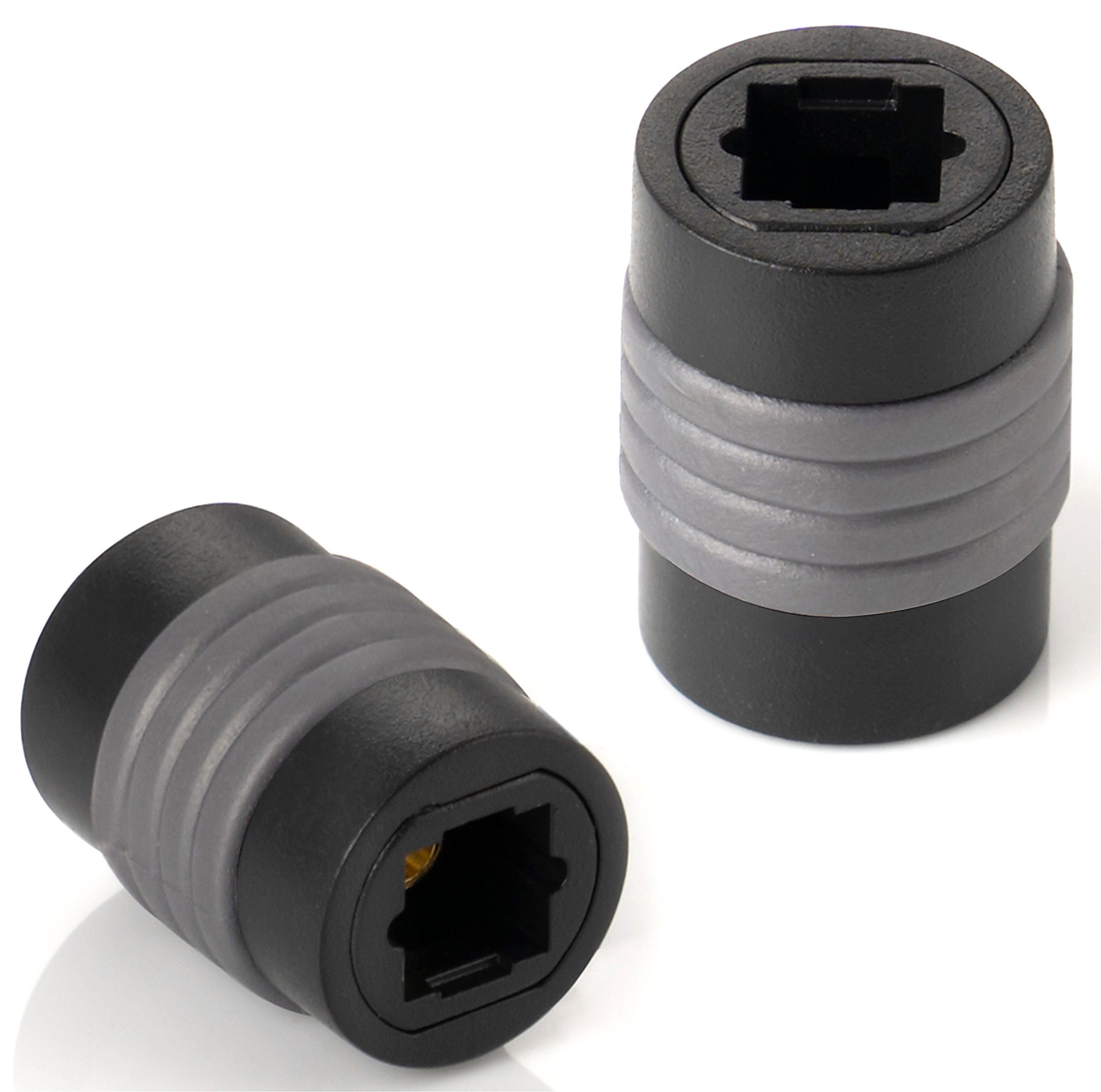 Toslink Adapter (Kupplung Toslink Buchse auf Buchse) Optisches-Kabel