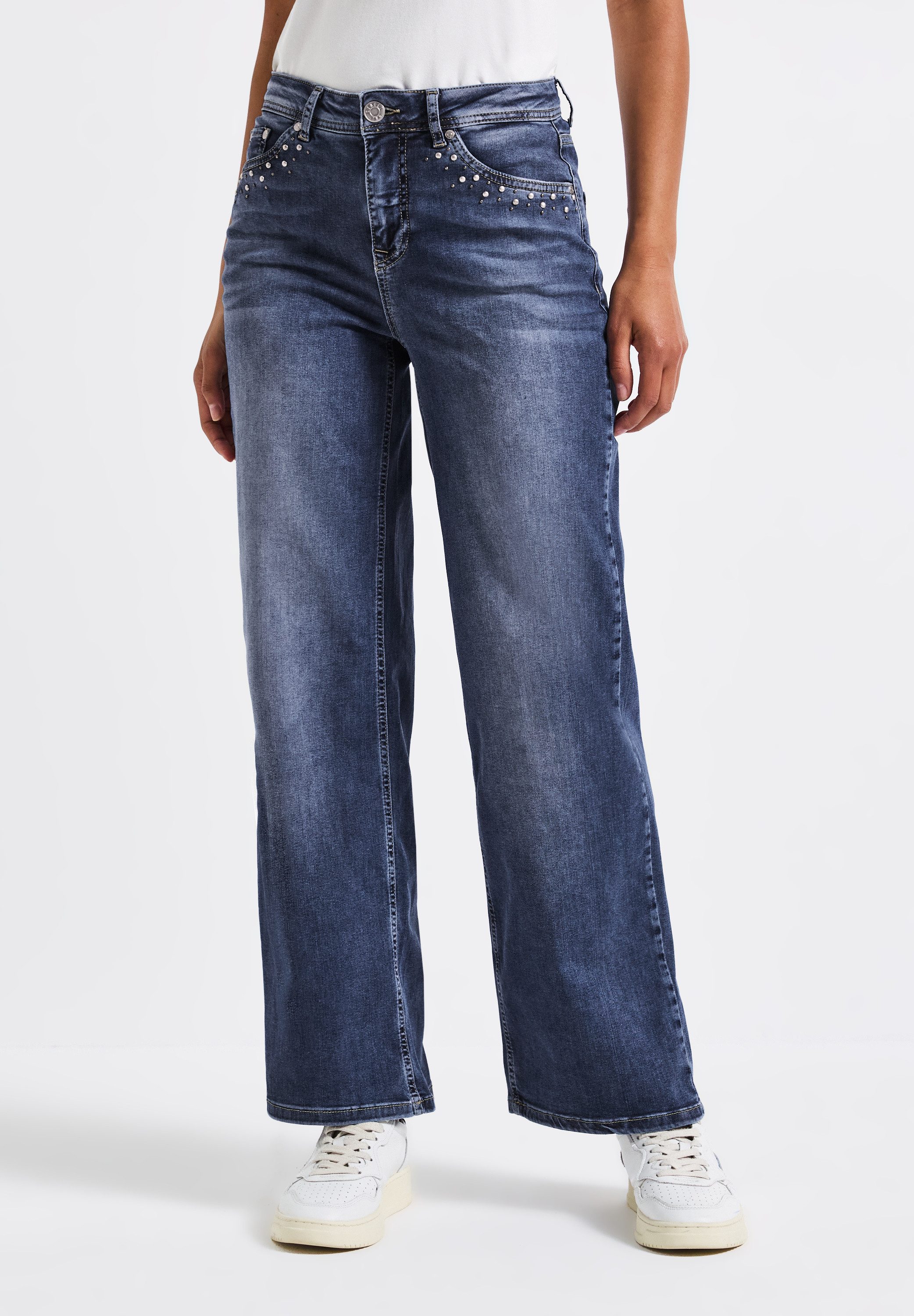 STREET ONE Loose-fit-Jeans im Loose Fit günstig online kaufen