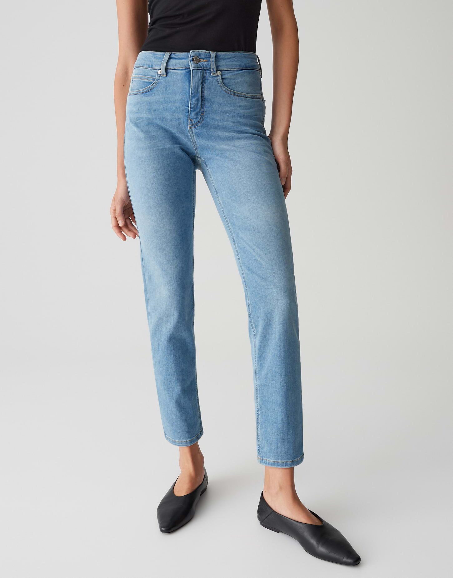 OPUS PANTS 5-Pocket-Jeans MELLY BASE Mid günstig online kaufen