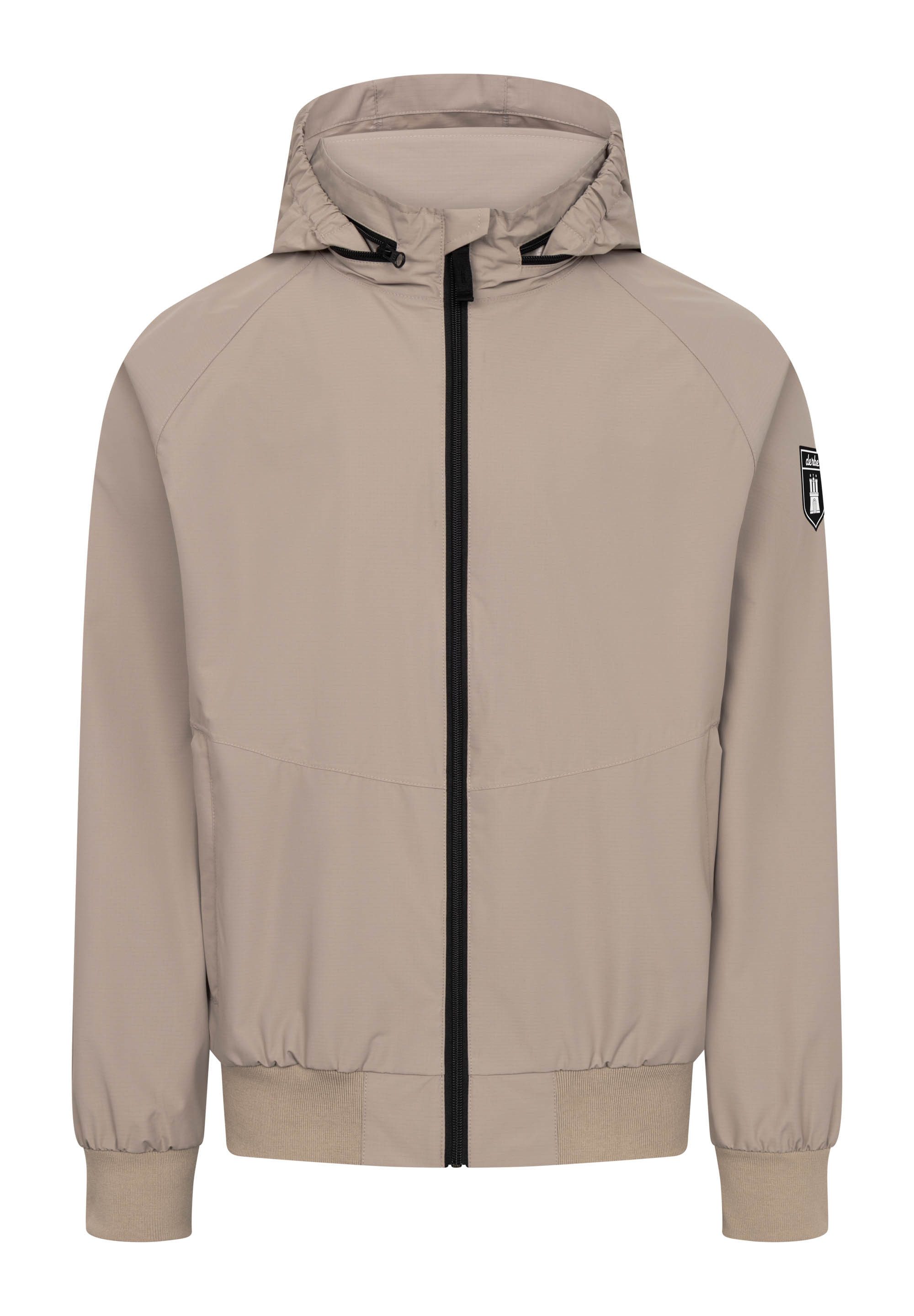 Derbe Regenjacke Ripby Kapuze innenliegend, wasserabweisend, winddicht