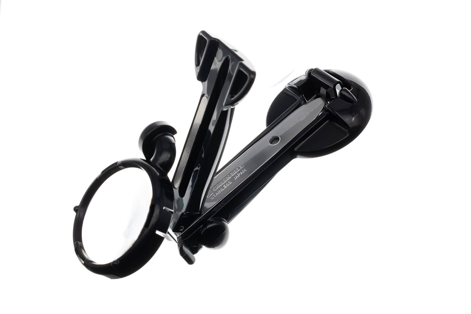 Seki EDGE Nagelknipser Sicherheits Nagelknipser mit Lupe G-1309 9.3x2.4x1.5 cm, handgeschärftes Qualitätsprodukt aus Japan