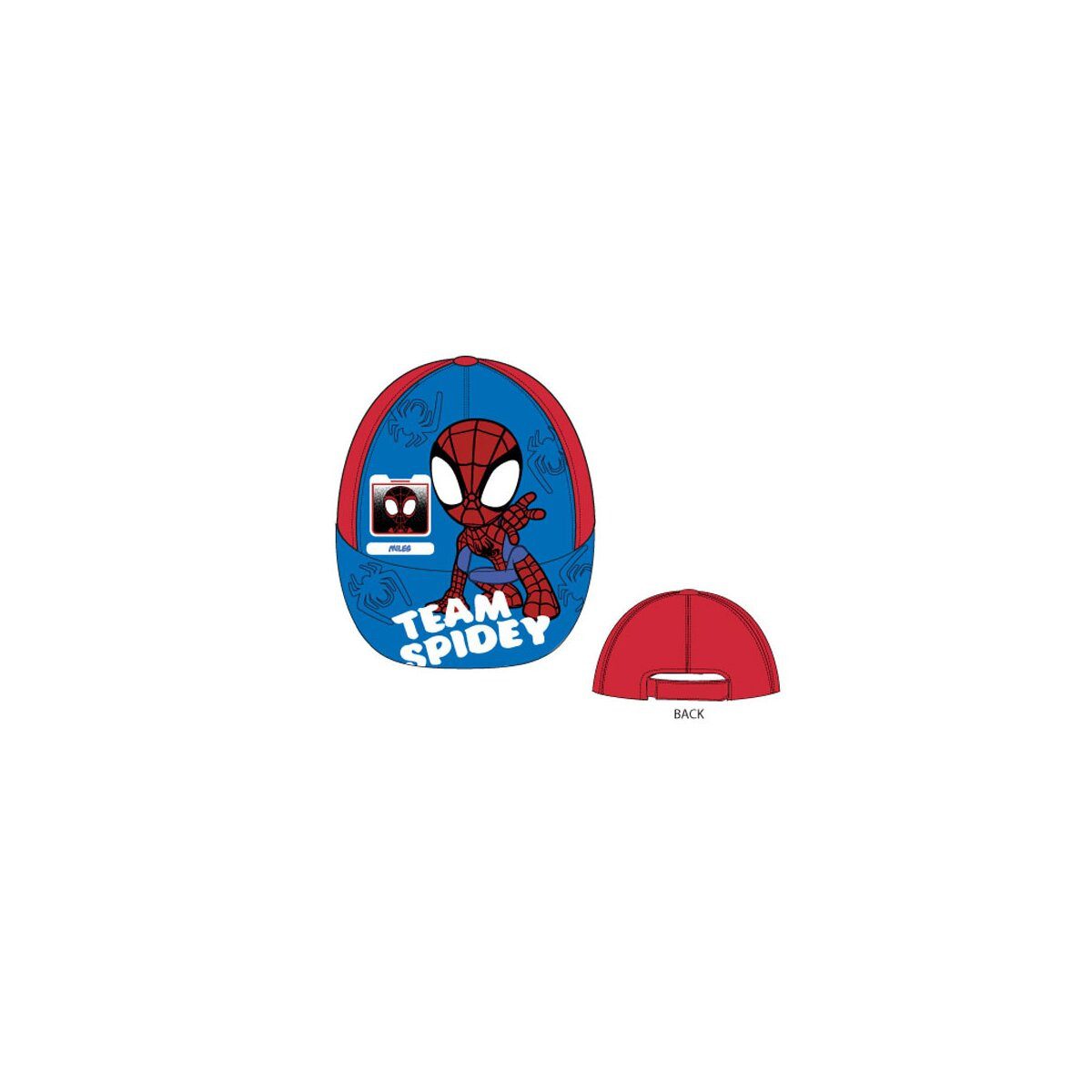 Spiderman Baseball Cap Spiderman Spidey Red Kinder Baseballkappe 52 cm