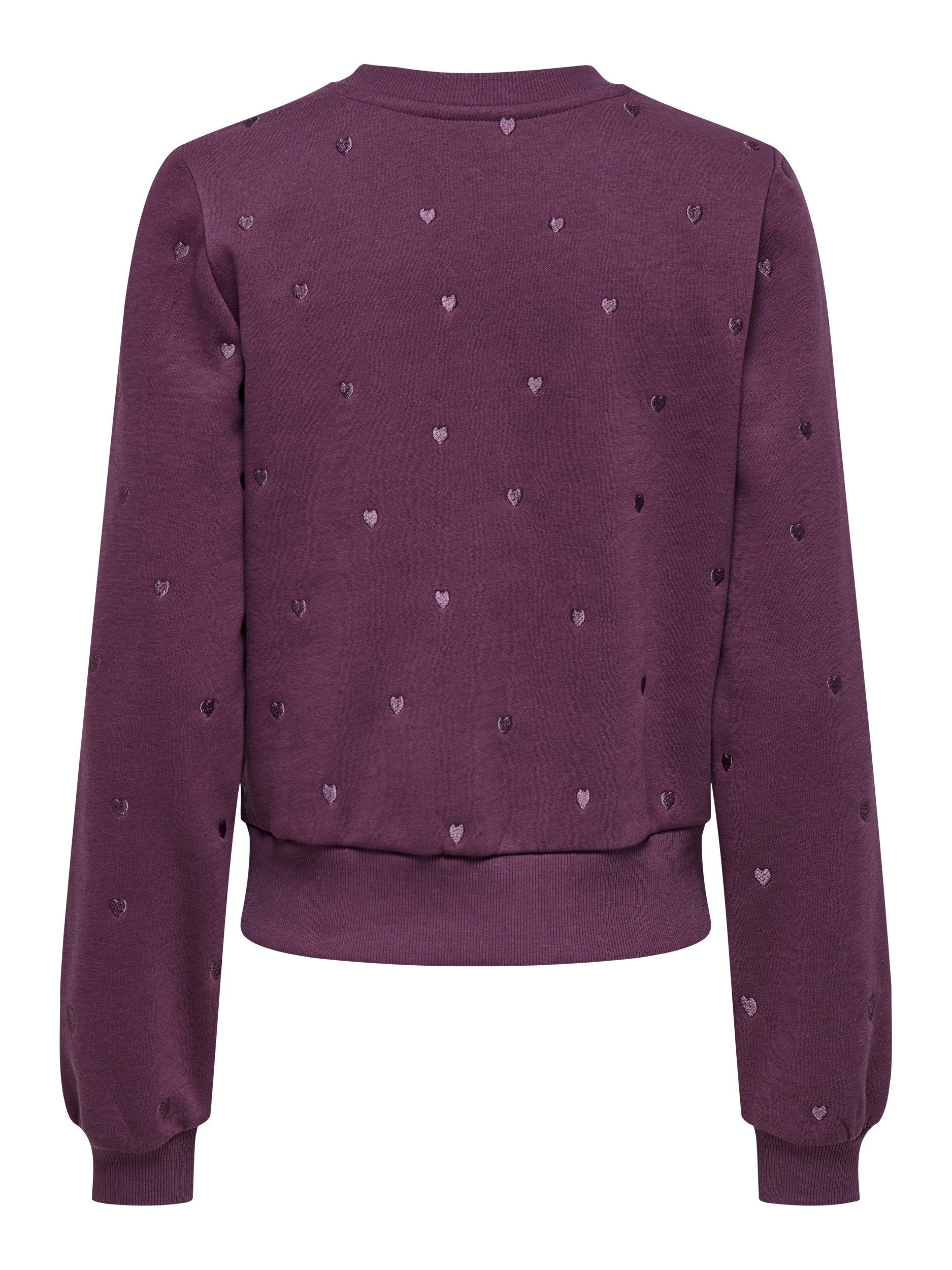 ONLY Sweatjacke ONLATIKA L/S O-NECK GLITTER günstig online kaufen