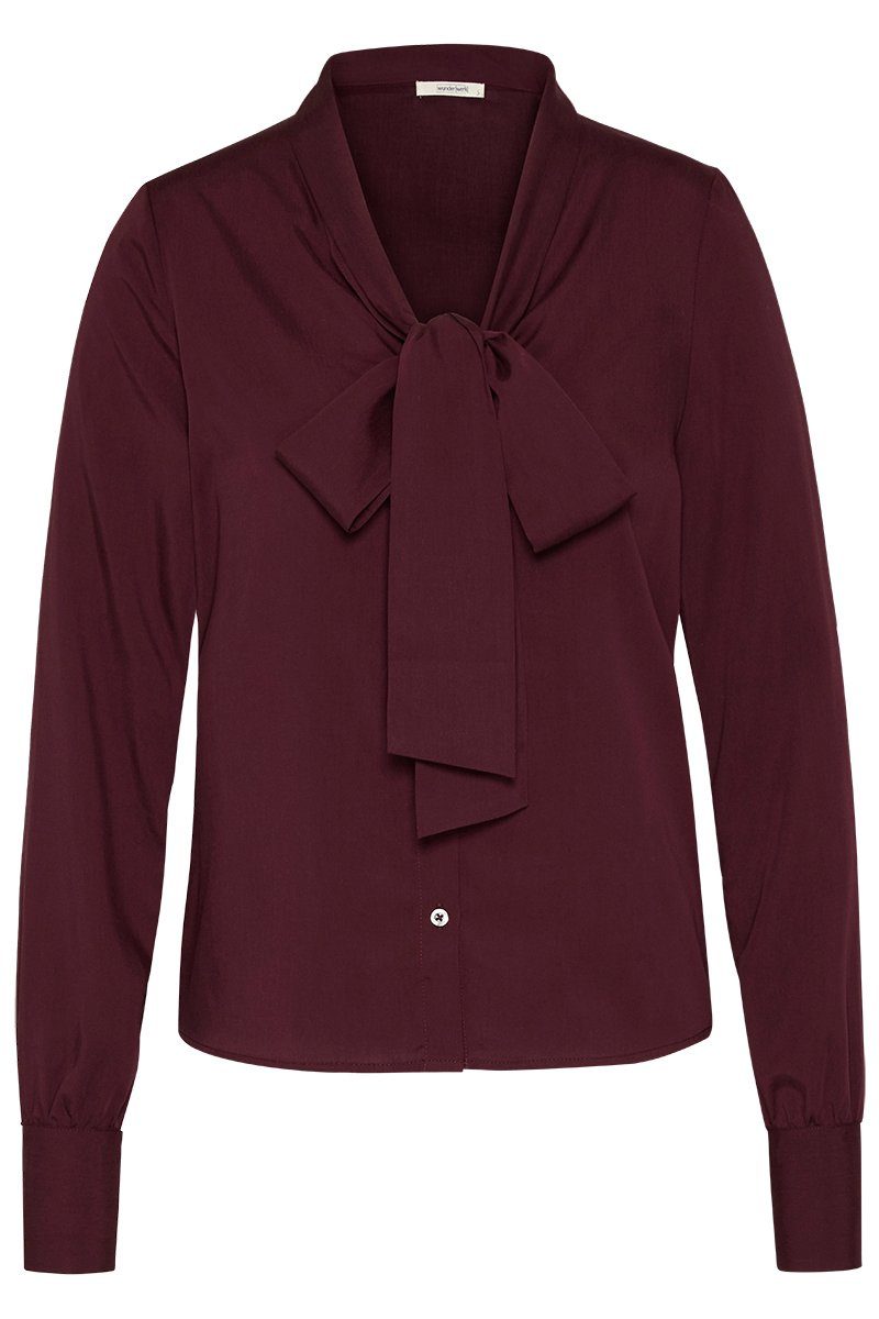 wunderwerk Schluppenbluse Tie neck blouse TENCEL