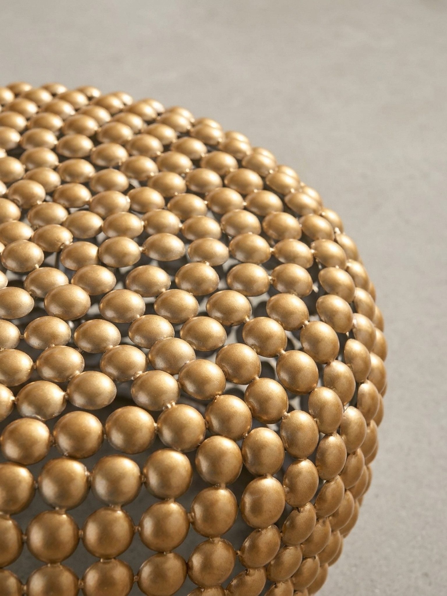 KADIMA DESIGN Couchtisch Beistelltisch BIFERNO Aluminium, exotisches Orientalisches Design