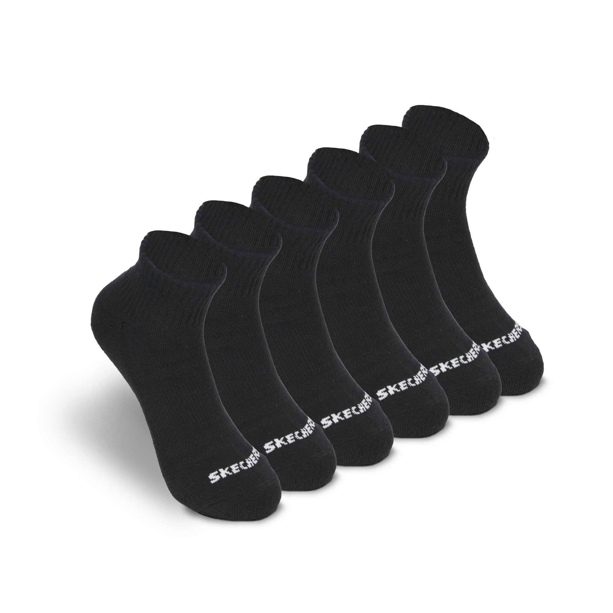 Skechers Wandersocken Herren & Damen - Atmungsaktiv und komfortabel - Robust und Langlebig (6er Pack und 12er Pack) Robustes Material und bequemer Tragekomfort - Fußgewölbe-Unterstützung