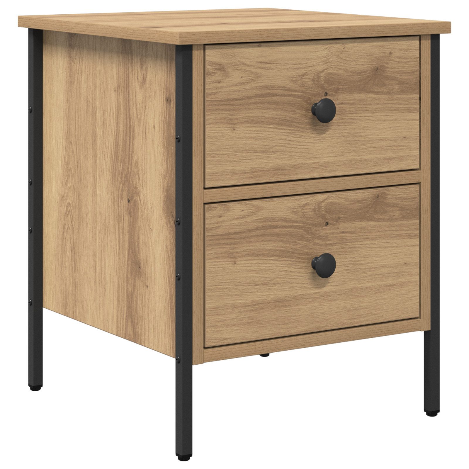 vidaXL Nachttisch Nachttisch Artisan Eiche 40x42x50 günstig online kaufen