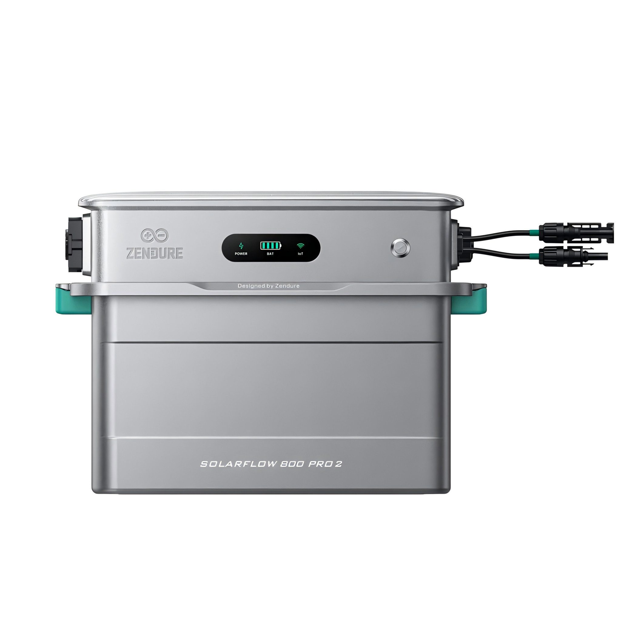 ZENDURE SuperCharged Balkonkraftwerk SolarFlow 800 Pro 2 Speicher 1920Wh KI Energiemanagement Plug und Play, 800 W, (Set), 2640W PV Leistung, Plug und Play, IP65