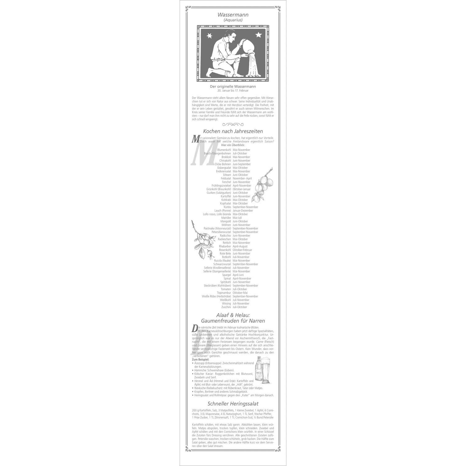 Wandkalender Paulines Küchenplaner 2027 – Bild 5 von 5