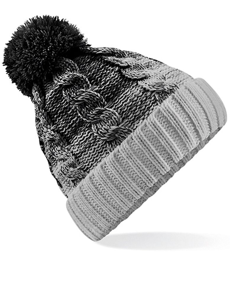 Goodman Design Bommelmütze Damen Winter Strickmütze Pompon Beanie innen gefüttert