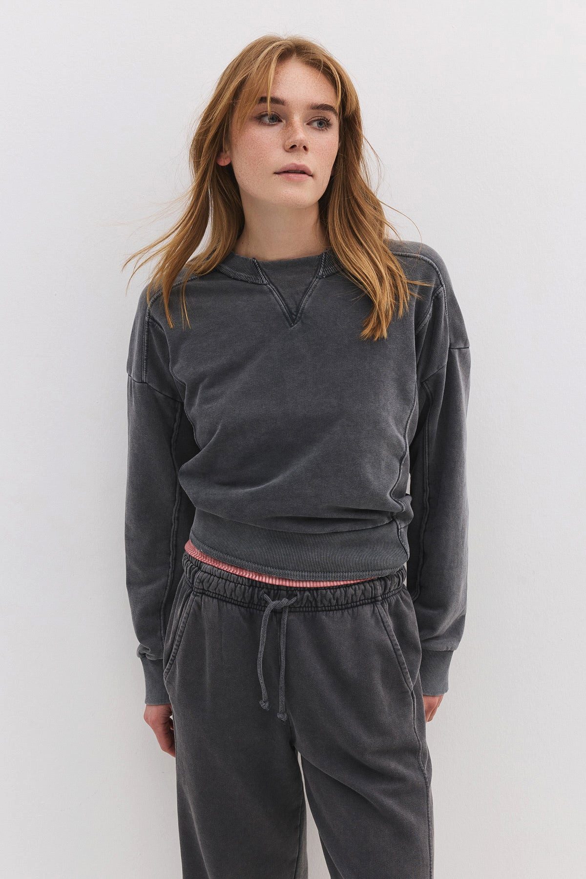 No Matter What Kapuzensweatshirt Sweatshirt mit Rundhalsausschnitt