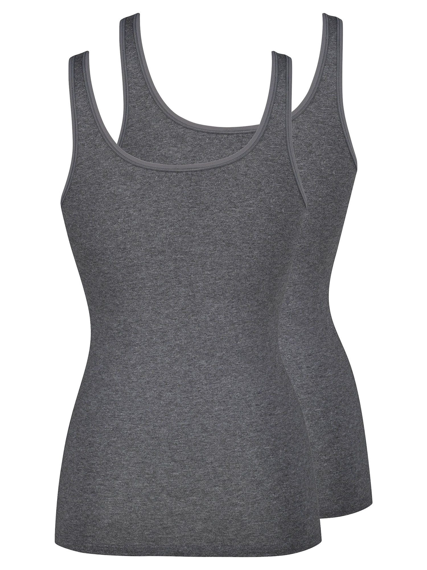 Skiny Tanktop Cotton Advantage (2-tlg) Trägertop, Muskelshirt, Ärmelloses Shirt