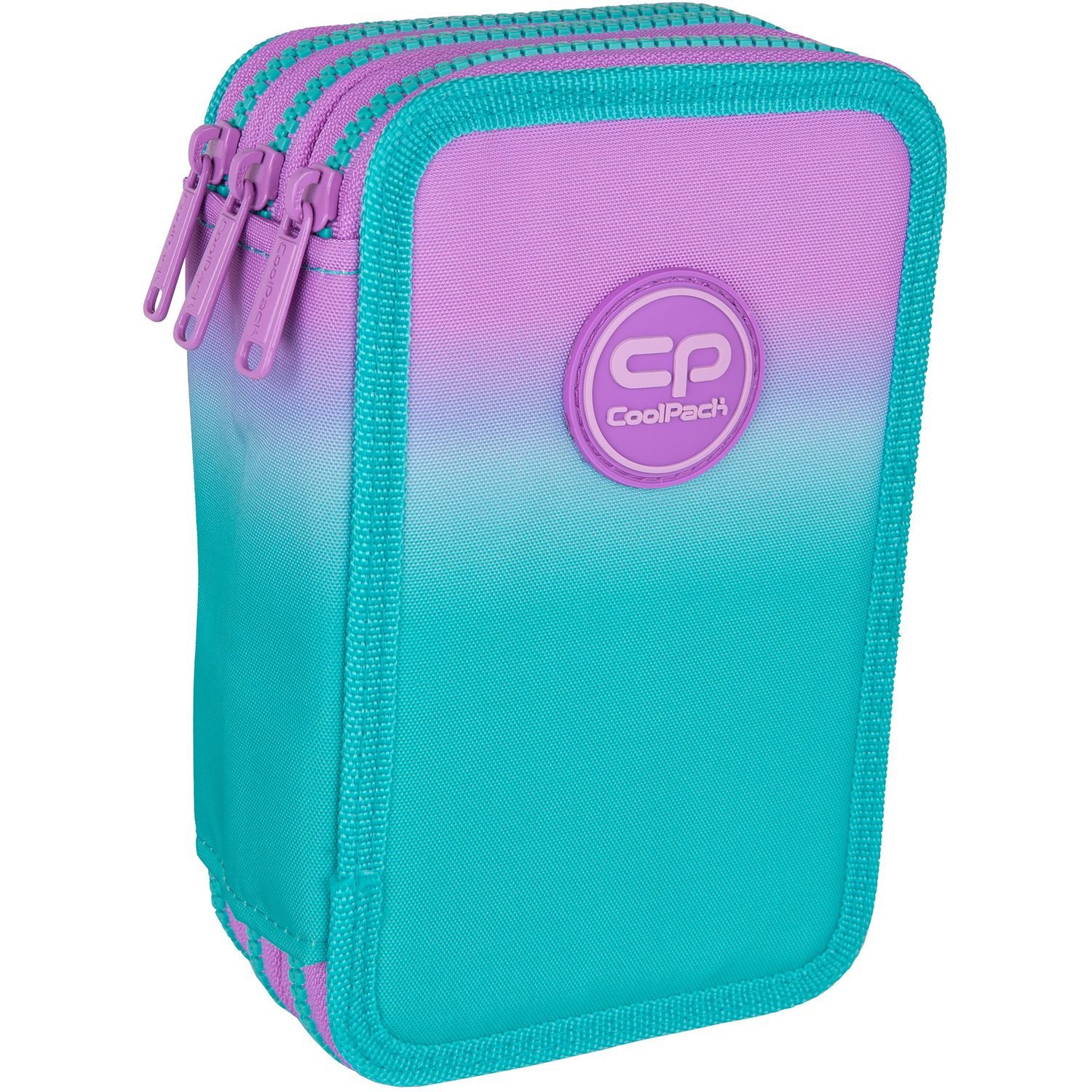CoolPack Federmäppchen Etui JUMPER 3 Gradient Blueberry
