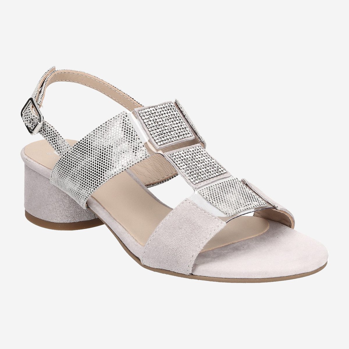 Lüke Schuhe Lüke Schuhe 17720B, Sandaletten, Grau, Damen Sandalette