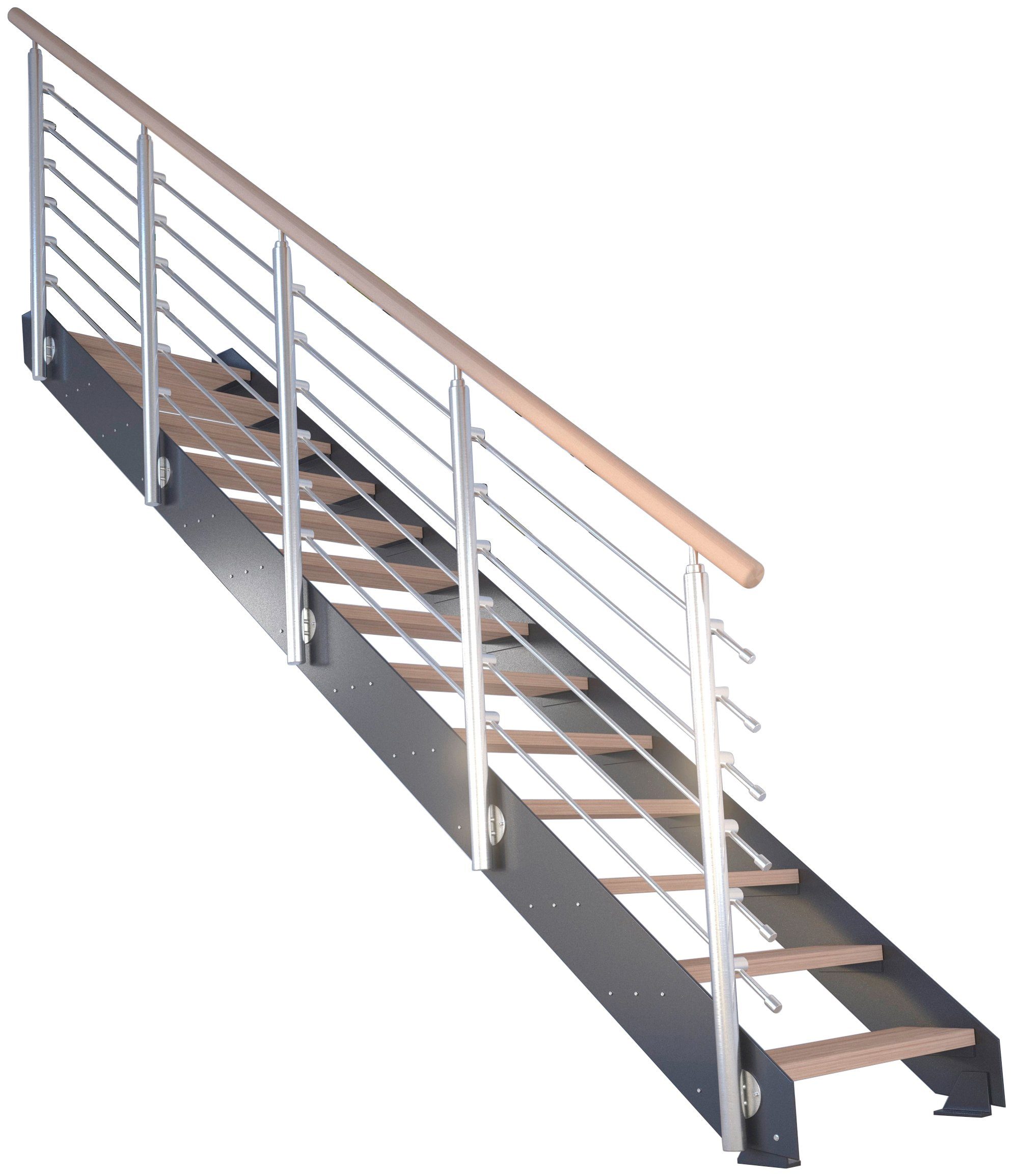Systemtreppe Geteilte Starwood Stufen Kos, Design, offen,