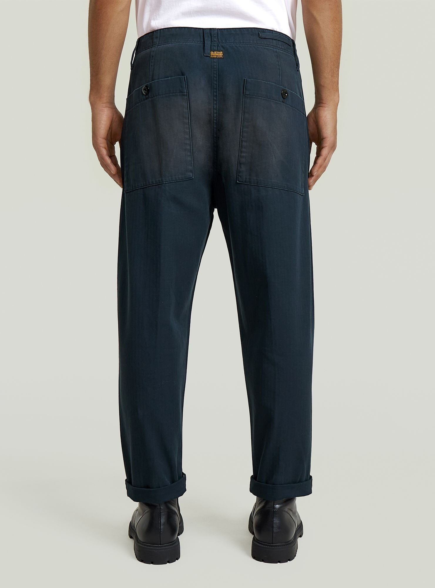 G-STAR Chinohose Pleated Chino Relaxed Tapered