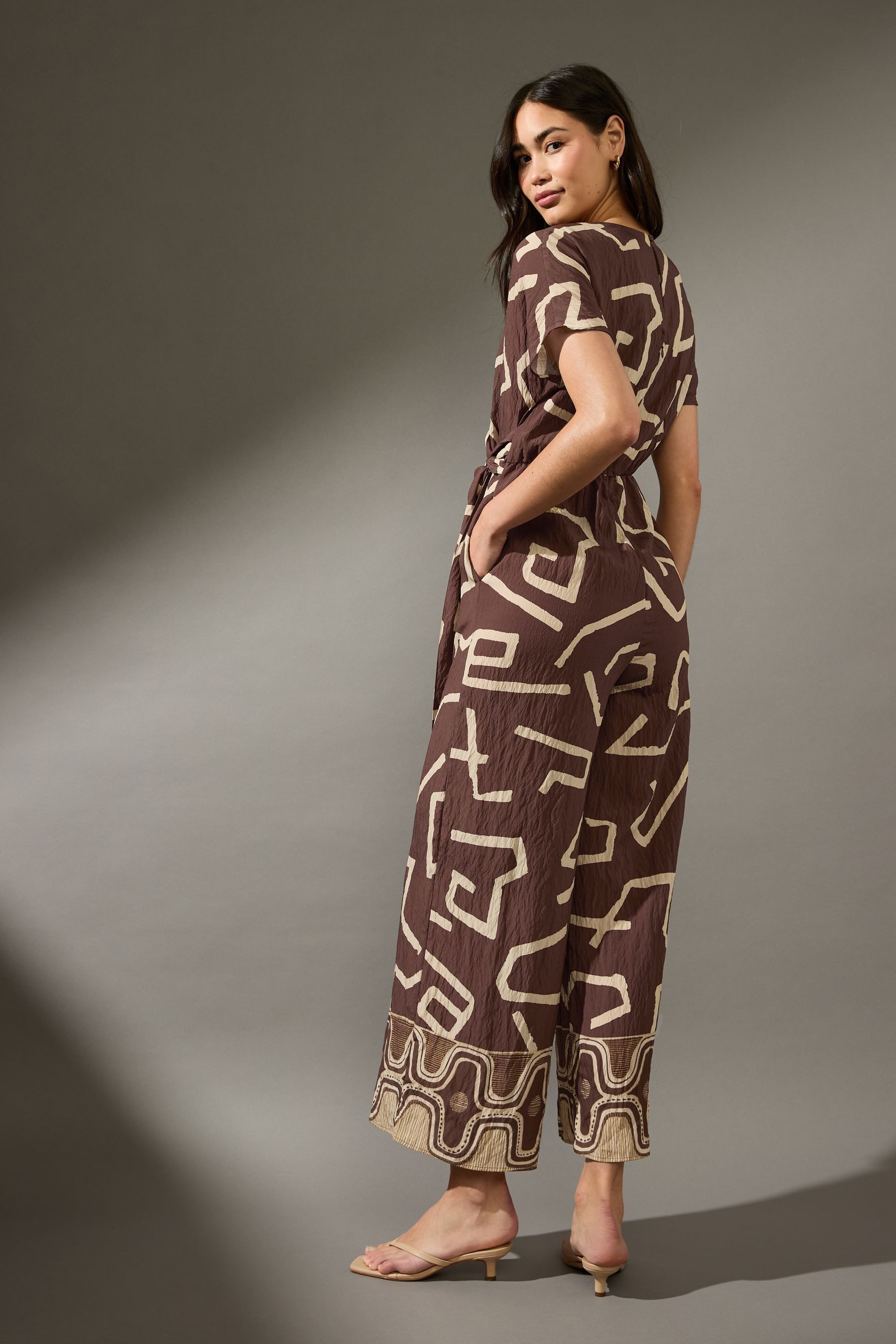 Next Jumpsuit Jumpsuit mit Bindegürtel (1-tlg) günstig online kaufen