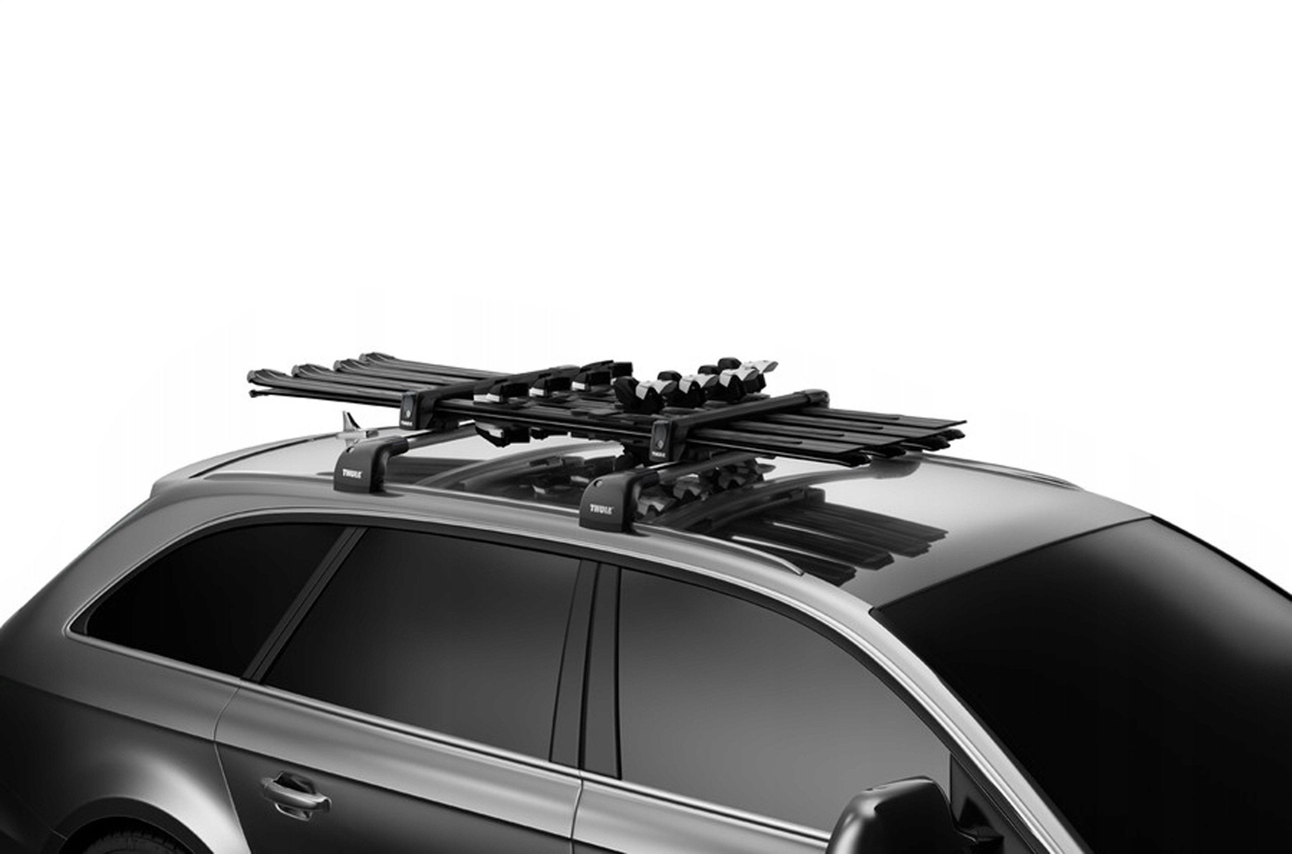 Thule Ski- und Snowboardträger Thule - SnowPack L Alu-Skiträger/Träger für 6 Paar Ski