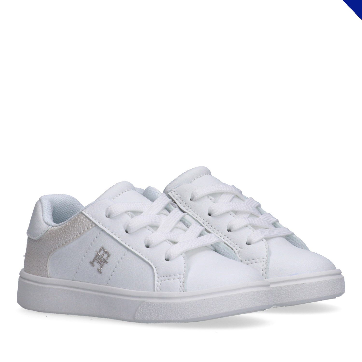 Tommy Hilfiger Sneaker Schnürschuh, Freizeitschuh, Retro Sneaker mit TH-Logo