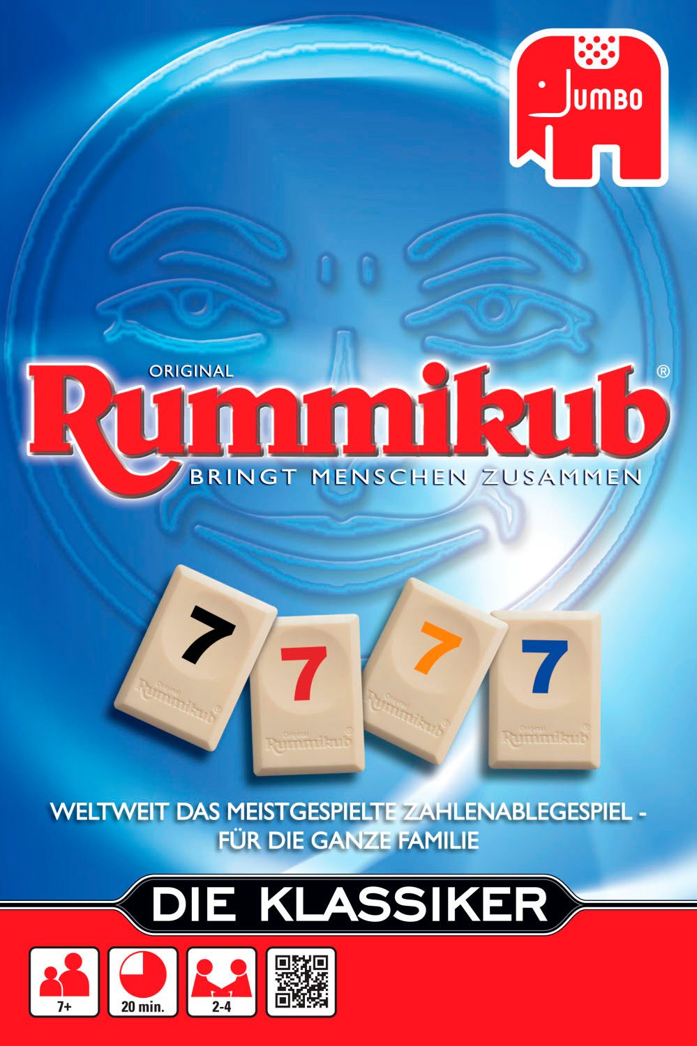 Jumbo Spiele Spiel Rummikub Die Klassiker, Familienspiel