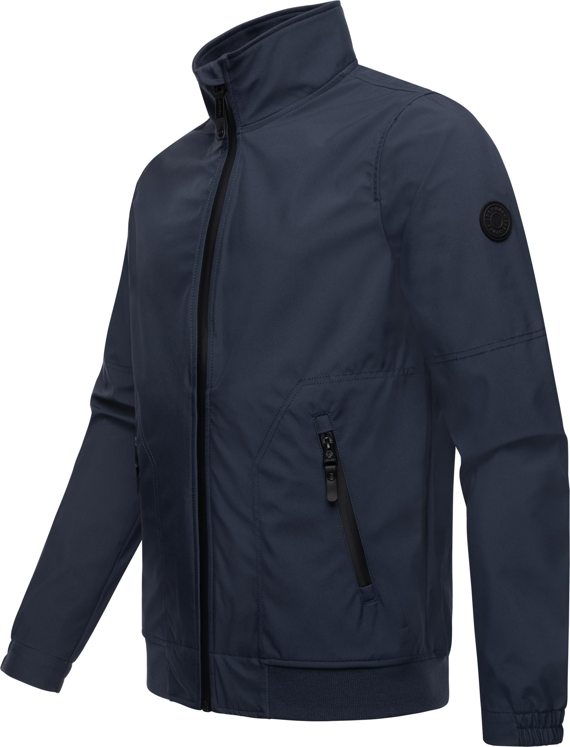 Ragwear Outdoorjacke Collwie wasserdichte Herren Übergangsjacke mit hohem K günstig online kaufen